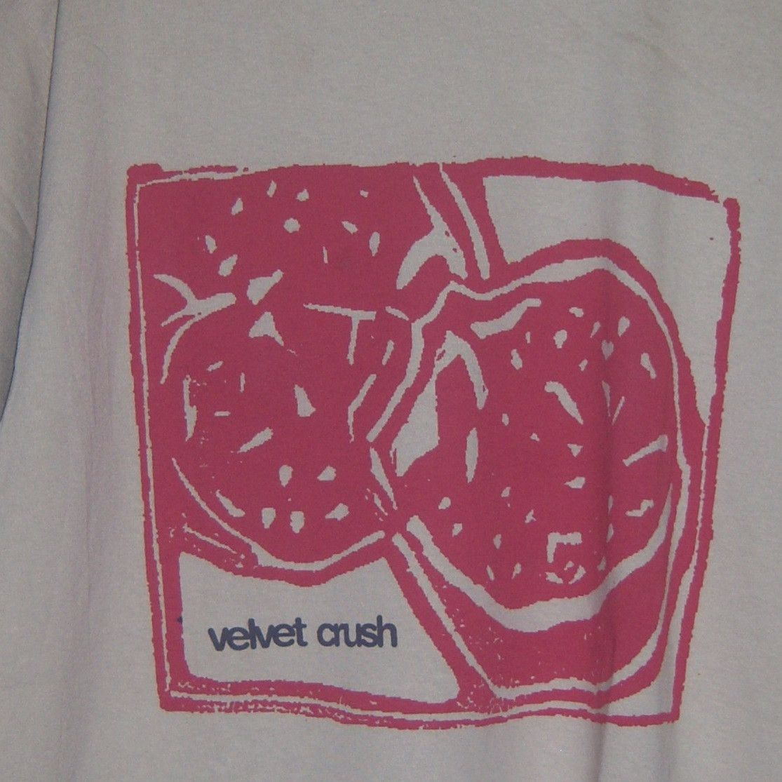 Band Tees Reprint Velvet Crush From Ep Ash and Earth Size US M / EU 48-50 / 2 - 4 Thumbnail