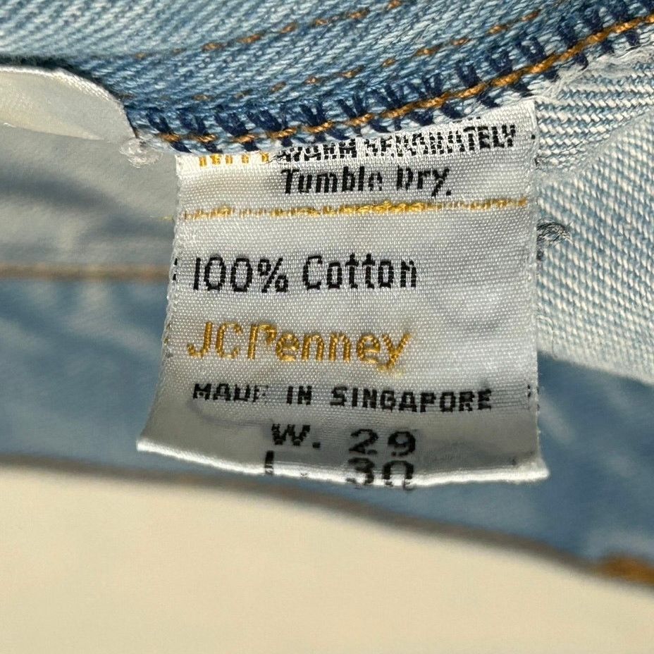 Other Women's 100% Cotton Size 2 Jeans Corduroy Pattern Pockets Size 26" / US 2 / IT 38 - 4 Thumbnail