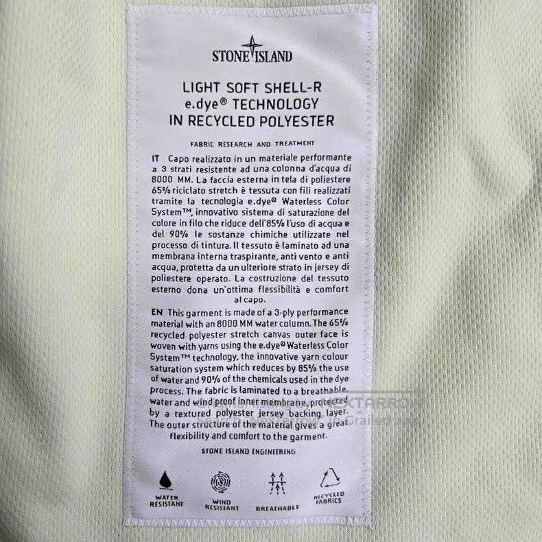 Stone Island Stone Island Softshell Series Solid Color Single-breasted Size US XL / EU 56 / 4 - 6 Thumbnail