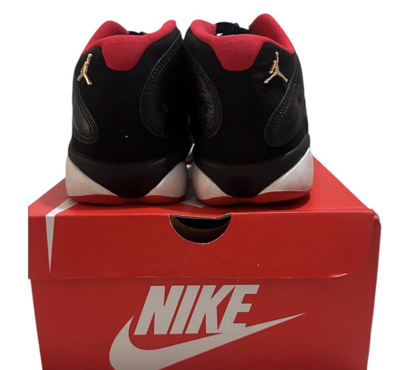 Jordan Brand Air Jordan 13 Retro Low Bred - Black/University Red - Size 9 Size US 9 / EU 42 - 3 Thumbnail