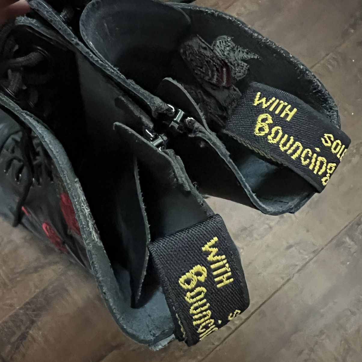 Dr. Martens Dr. Martens Rose Embroidered Boots Size US 8 / IT 38 - 5 Thumbnail