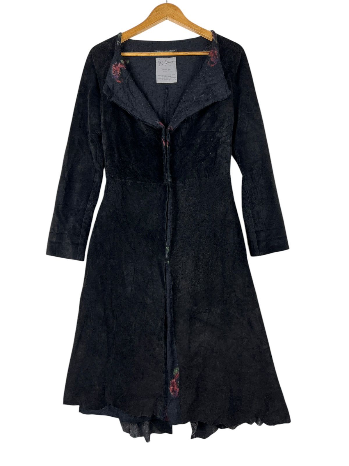 Yohji Yamamoto 🔥 YOHJI YAMAMOTO COWHIDE DRESS Size S / US 4 / IT 40 - 7 Thumbnail