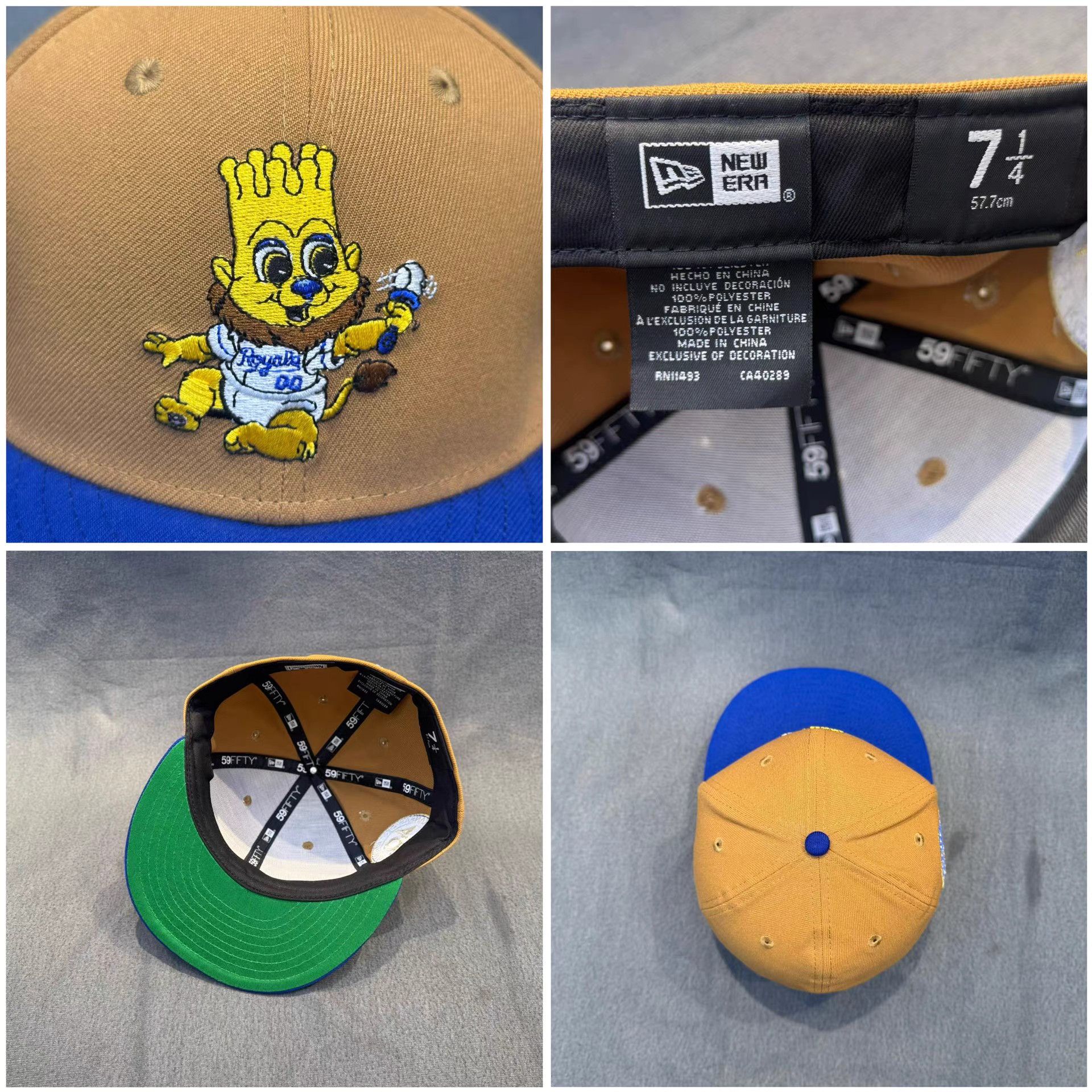 New Era New Era Limited Edition Flat Brim Cap。 Q5 Size ONE SIZE - 4 Thumbnail