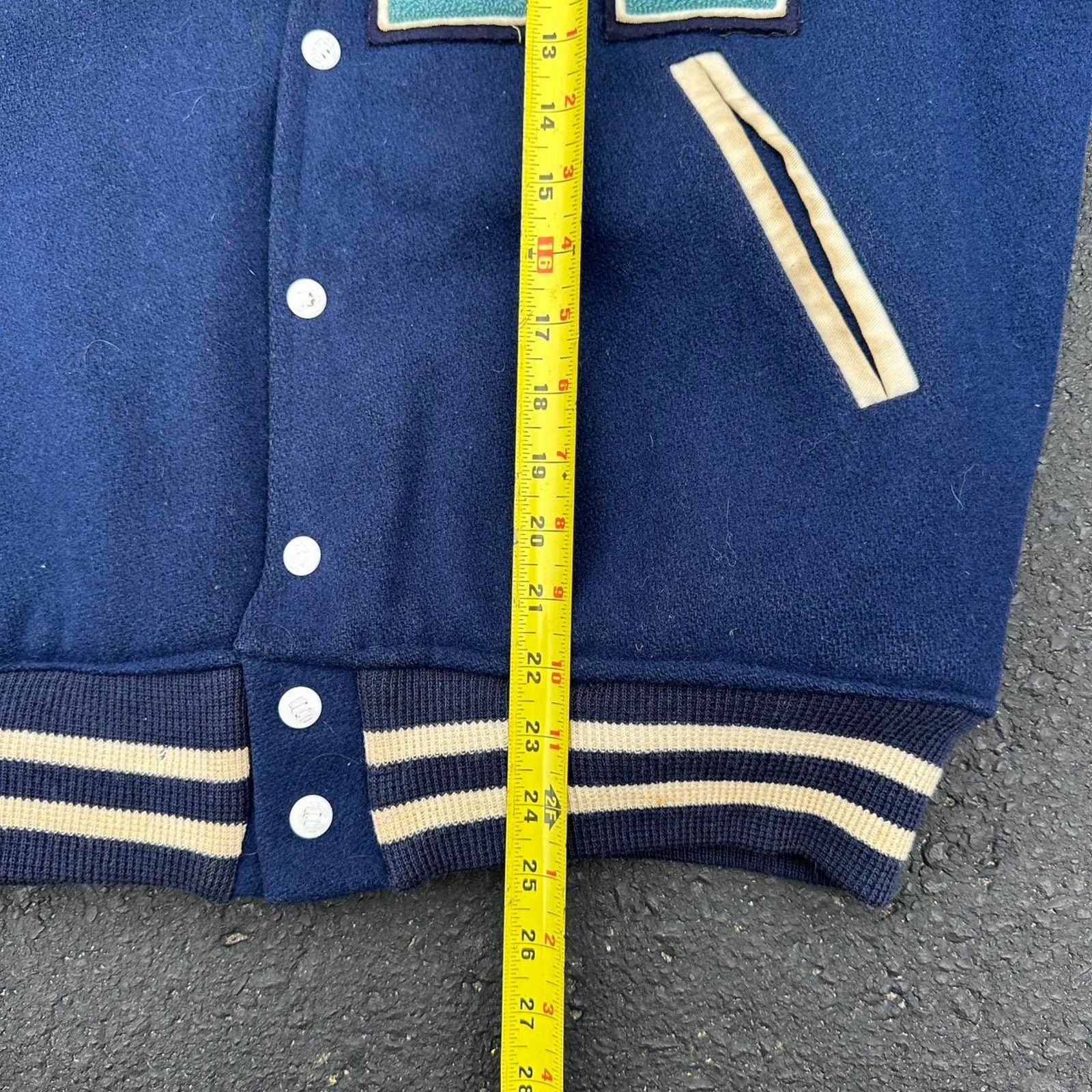 Other × Vintage Vintage wool letterman varsity jacket Size US M / EU 48-50 / 2 - 6 Thumbnail