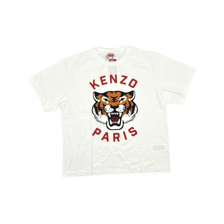 Kenzo KENZO SS24 Logo Tiger Print Relaxed T-Shirt -2507 Size US L / EU 52-54 / 3 - 2 Thumbnail