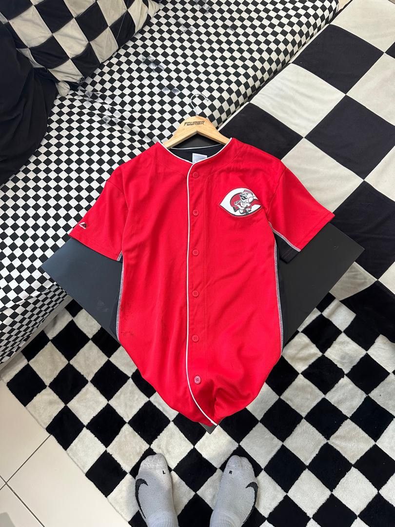 MLB × Majestic MAJESTIC MLB CINCINNATI REDS BASEBALL SHIRT Size US M / EU 48-50 / 2 - 1 Thumbnail