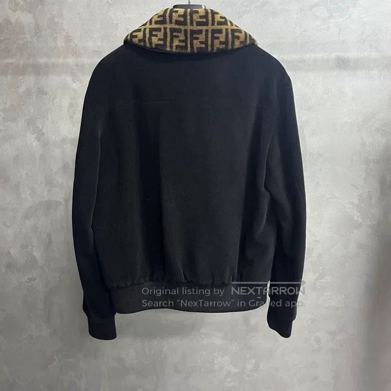 Fendi Fendi Black Detachable Collar Single Breasted Long Sleeve Size US M / EU 48-50 / 2 - 5 Thumbnail