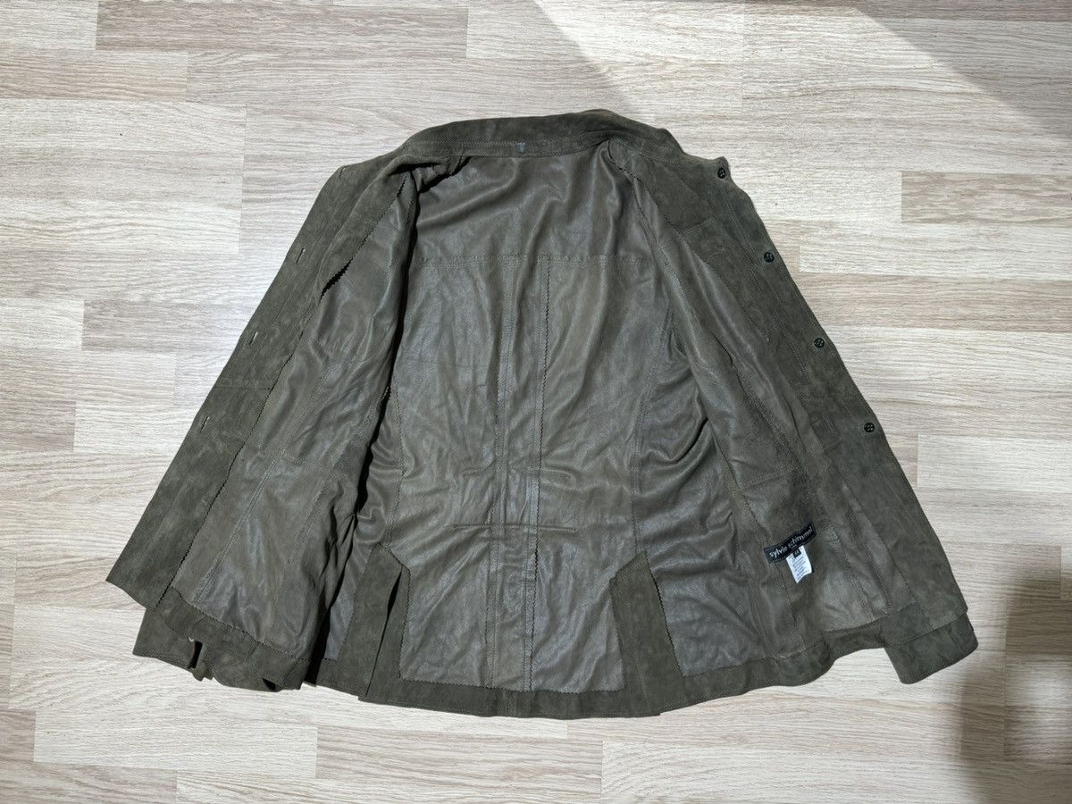 Designer × Leather Sylvie Schimmel suede leather jacket 44 Size M / US 6-8 / IT 42-44 - 13 Thumbnail