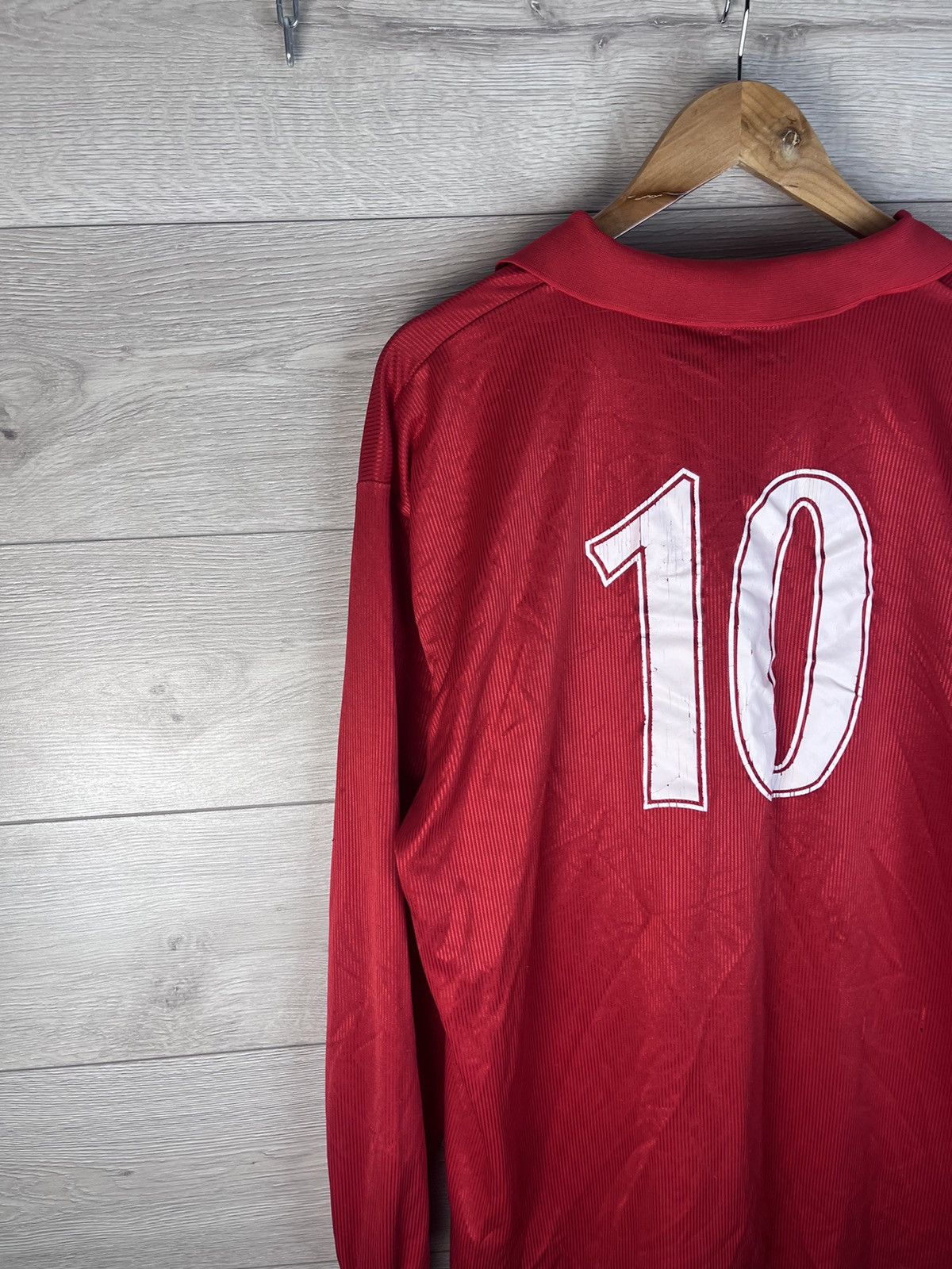 Vintage Vintage mens long sleeve soccer jersey Corwea F.C Jegea Size US XL / EU 56 / 4 - 17 Thumbnail