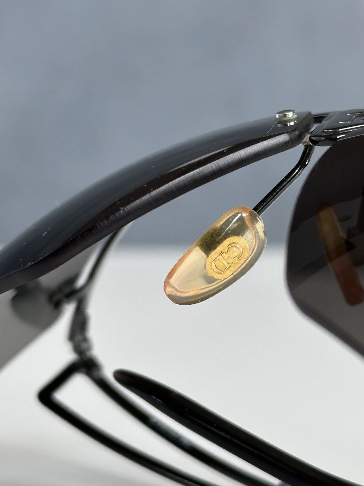 Dior DIOR Rave Party Shield Mask Oversized Black Sunglasses Y2K Size ONE SIZE - 13 Thumbnail