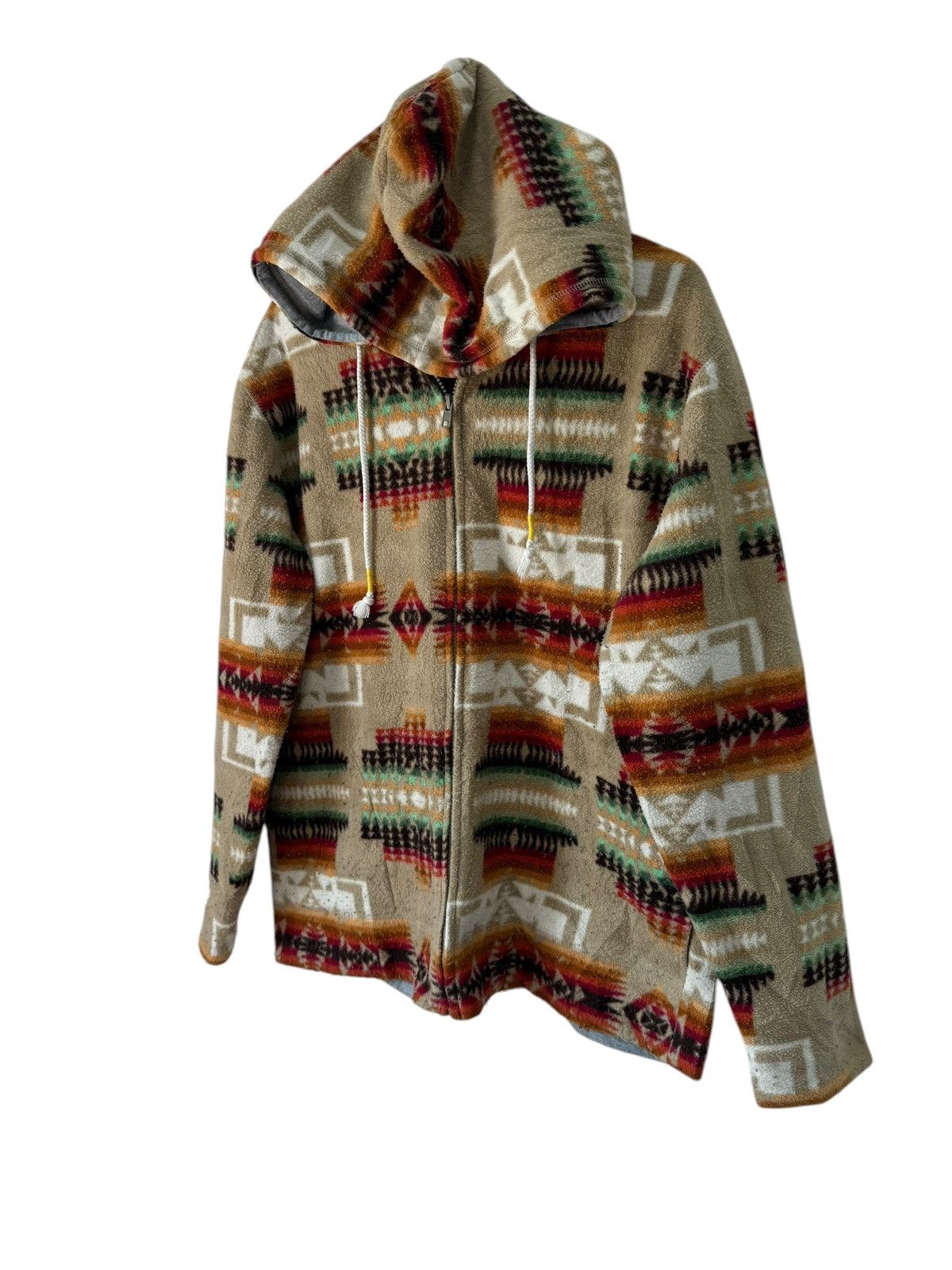Icy Rabbit Navajo Zipper Fleece Pay Day RABBITS Union Made Aztec Style Size US M / EU 48-50 / 2 - 4 Thumbnail
