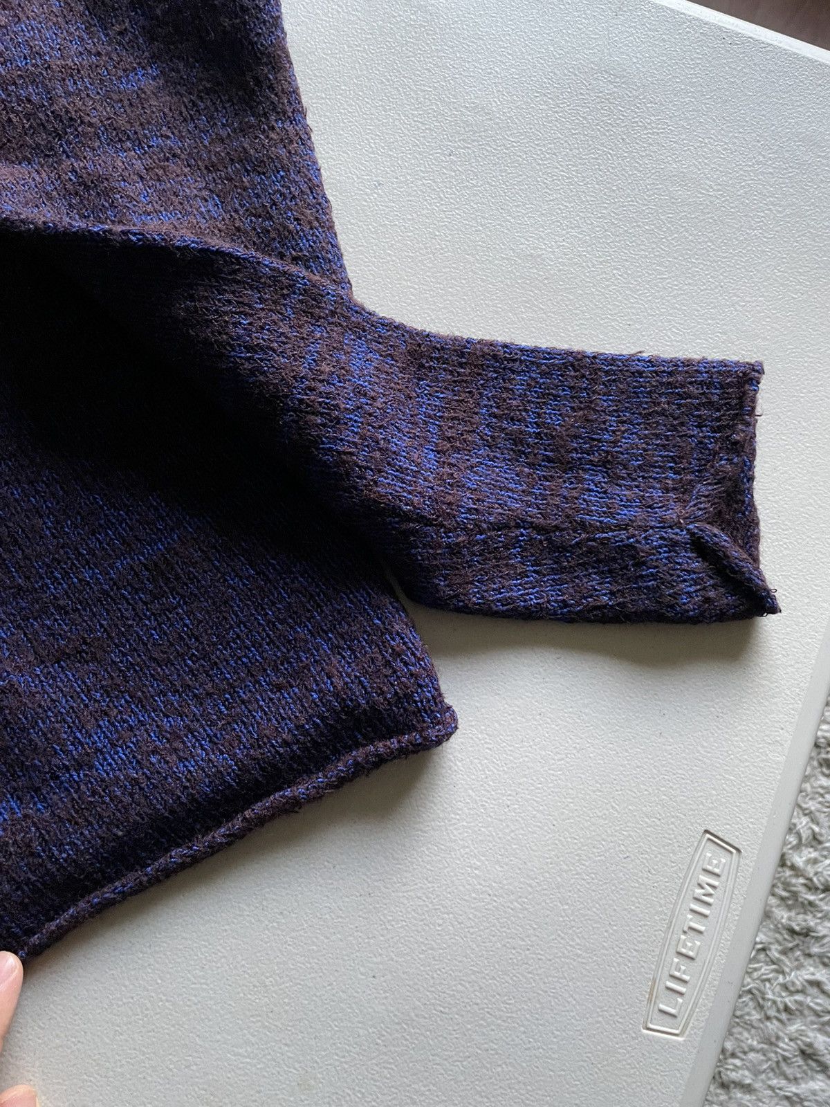 Y's Y’s Yohji Yamamoto Wool Asymmetrical Knit Sweater Size M / US 6-8 / IT 42-44 - 3 Thumbnail