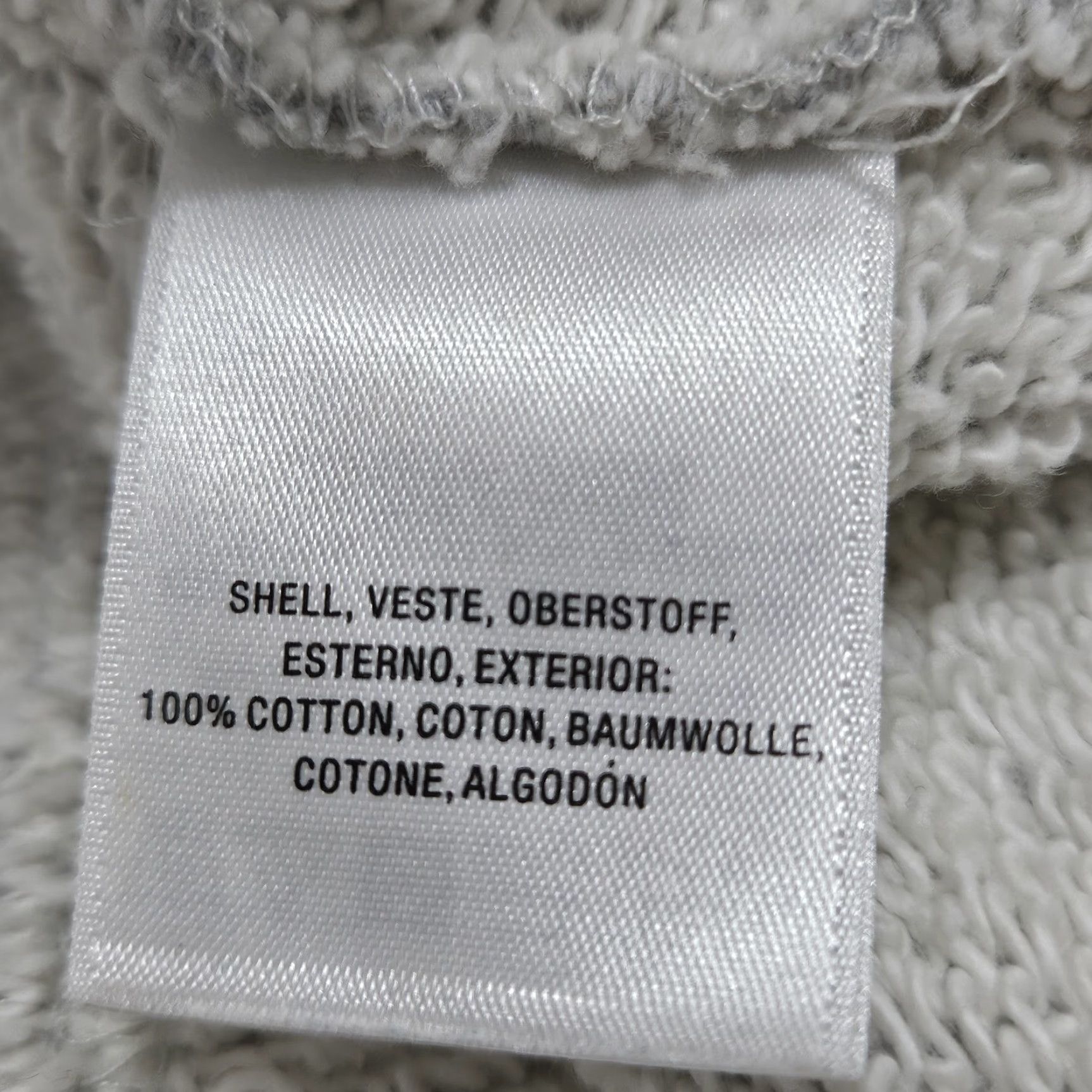 Anthropologie VINTAGE Anthropologie Grey Pearl Embellished Short Sleeve Oversized Sweatshirt Top O/S Shirt Womens Size ONE SIZE - 3 Thumbnail
