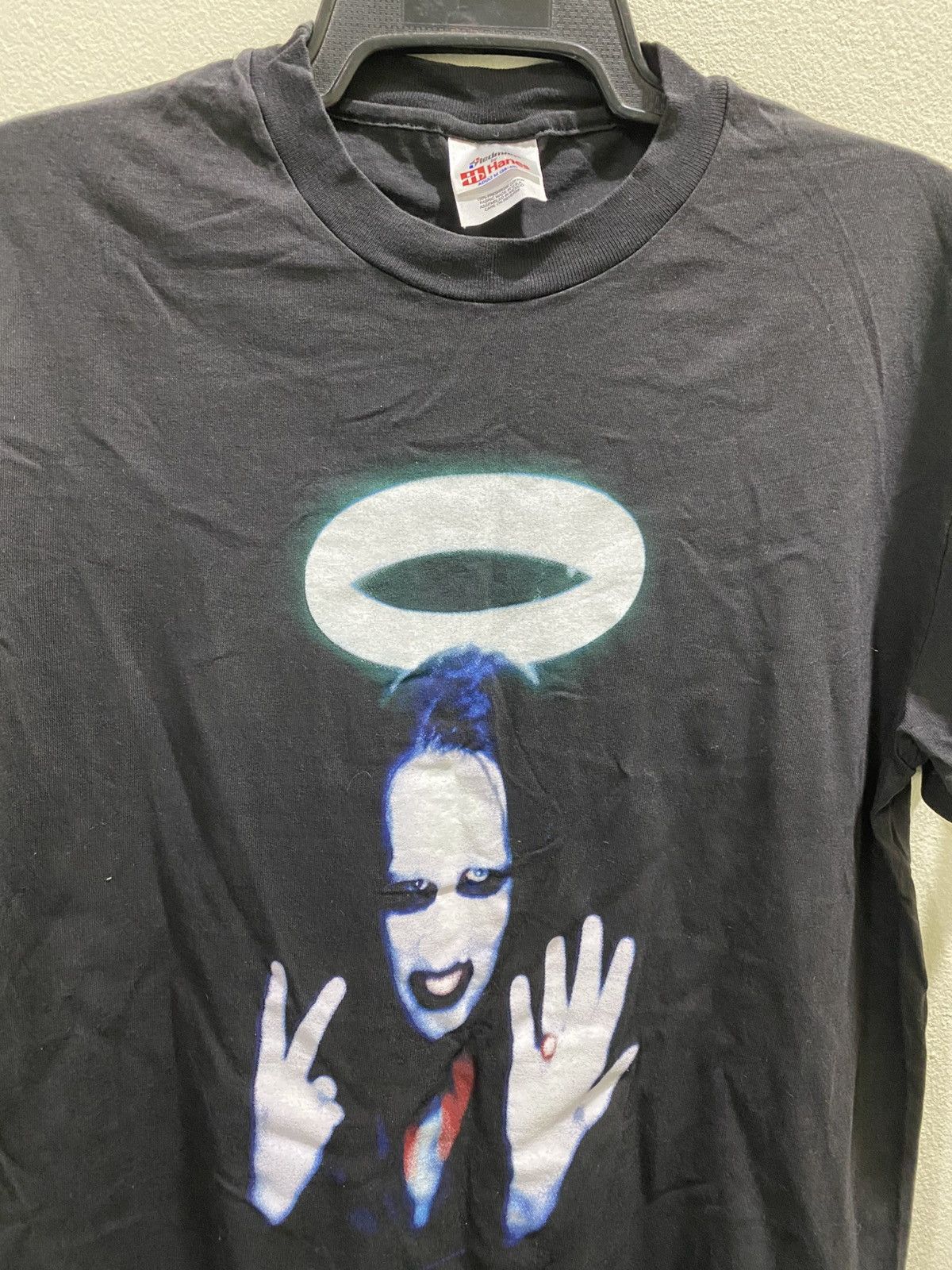 Marilyn Manson MARILYN MANSON MIDDLE FINGERS RARE 90s Size US M / EU 48-50 / 2 - 2 Thumbnail