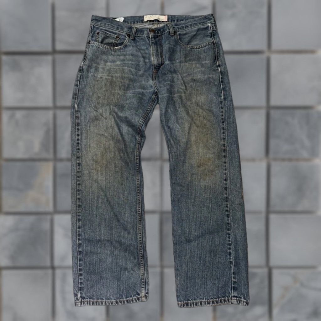Levi's VINTAGE Levi’s 559 Relaxed Straight Jeans Men’s Blue 34x30 Medium Wash Denim USA Size US 34 / EU 50 - 1 Thumbnail