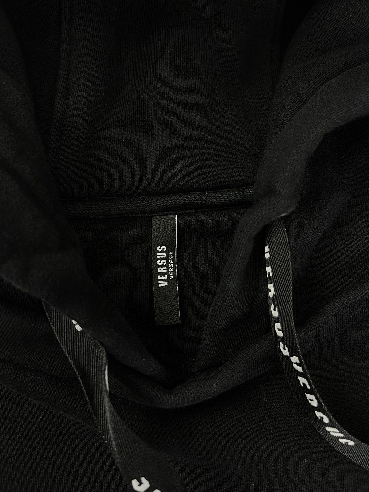Versace × Versus Versace Versus Versace Big Logo Hoodie Black Women’s Size S / US 4 / IT 40 - 7 Thumbnail
