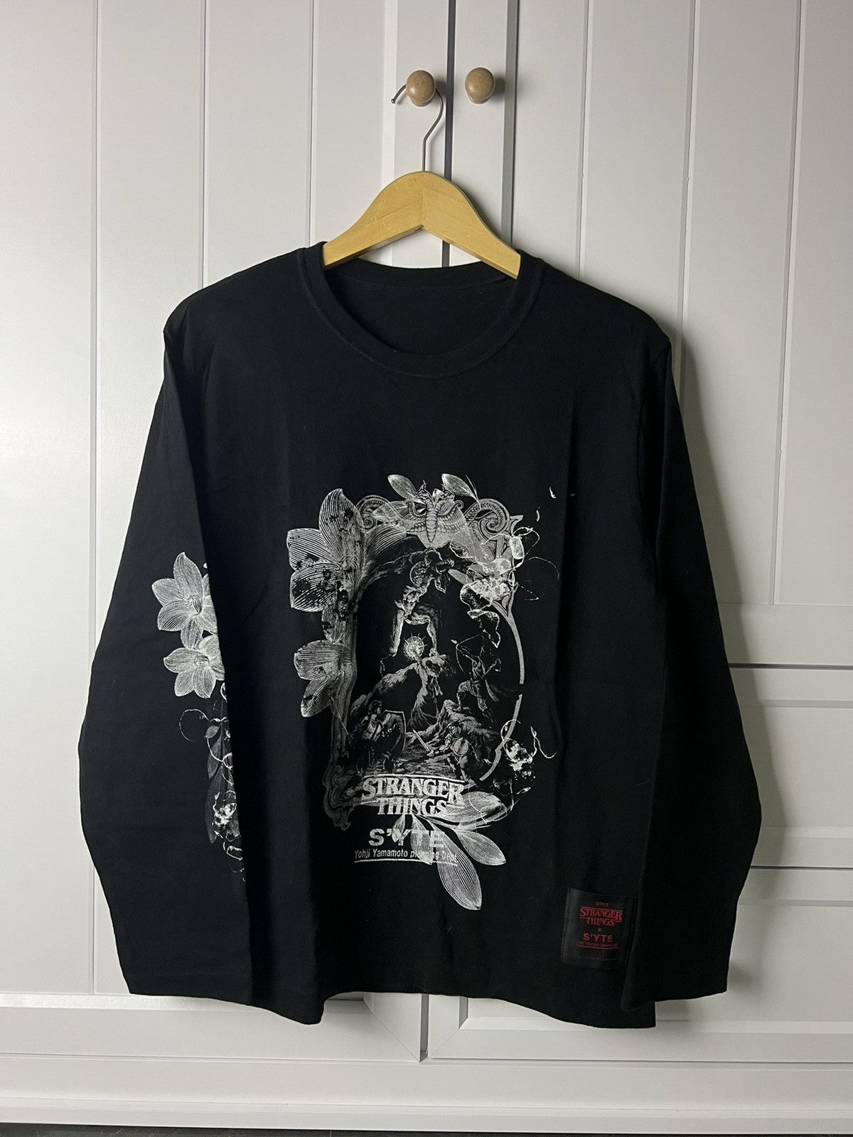 Yohji Yamamoto Yohji Yamamoto x Stranger Things Longsleeve Tshirt Size US M / EU 48-50 / 2 - 1 Thumbnail