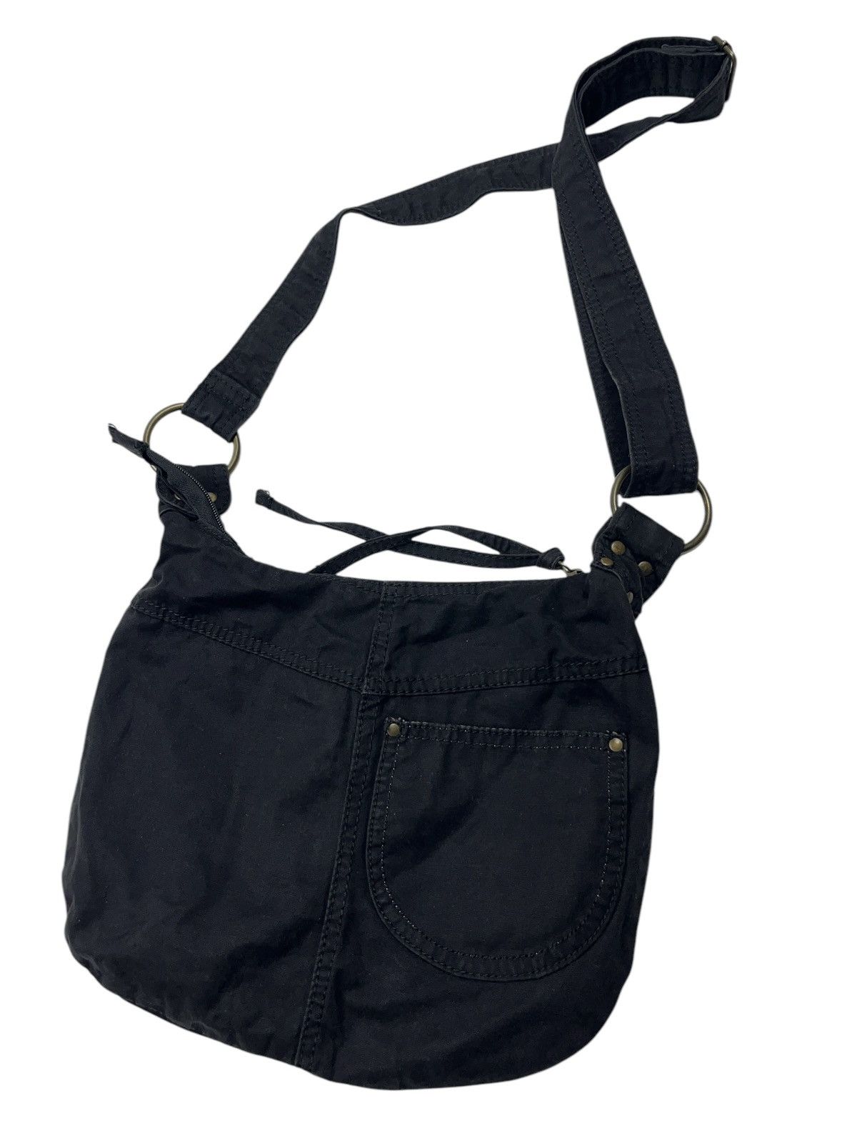Vintage Vintage y2k Crossbody Bag Diesel Style Multi Pocket Size ONE SIZE - 2 Thumbnail