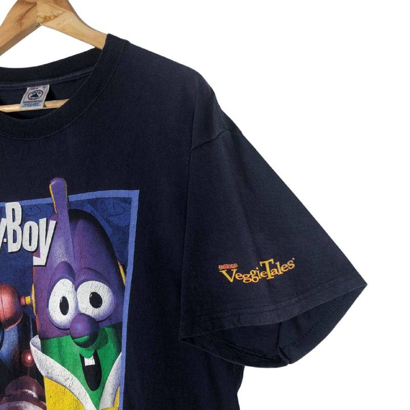 Delta Vintage VeggieTales Larry Boy T-Shirt Size US L / EU 52-54 / 3 - 5 Thumbnail