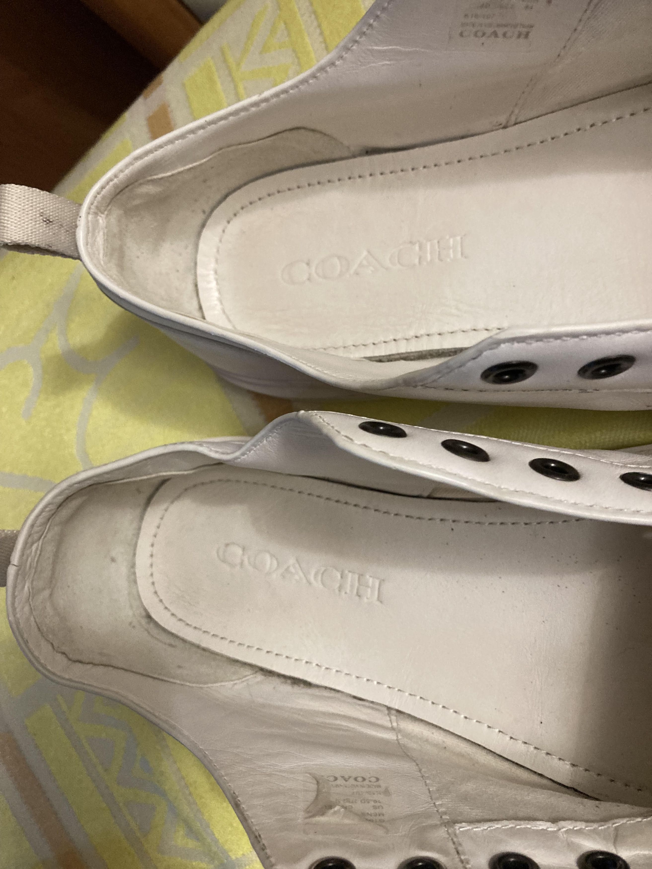Coach COACH Low Top Leather Lace Up Casual Sneaker Men's G1646 Size US 10 / EU 43 - 5 Thumbnail