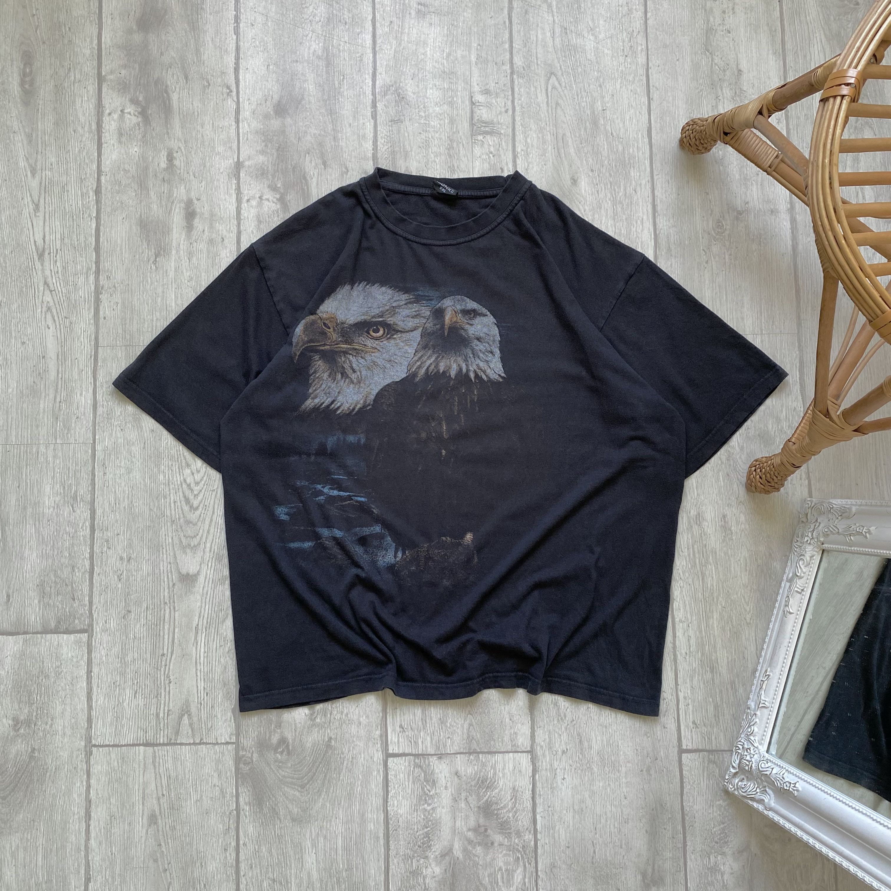 Harley Davidson 🦅 Vintage USA Eagle animal tee Hurley Davidson Style Size US XL / EU 56 / 4 - 1 Thumbnail