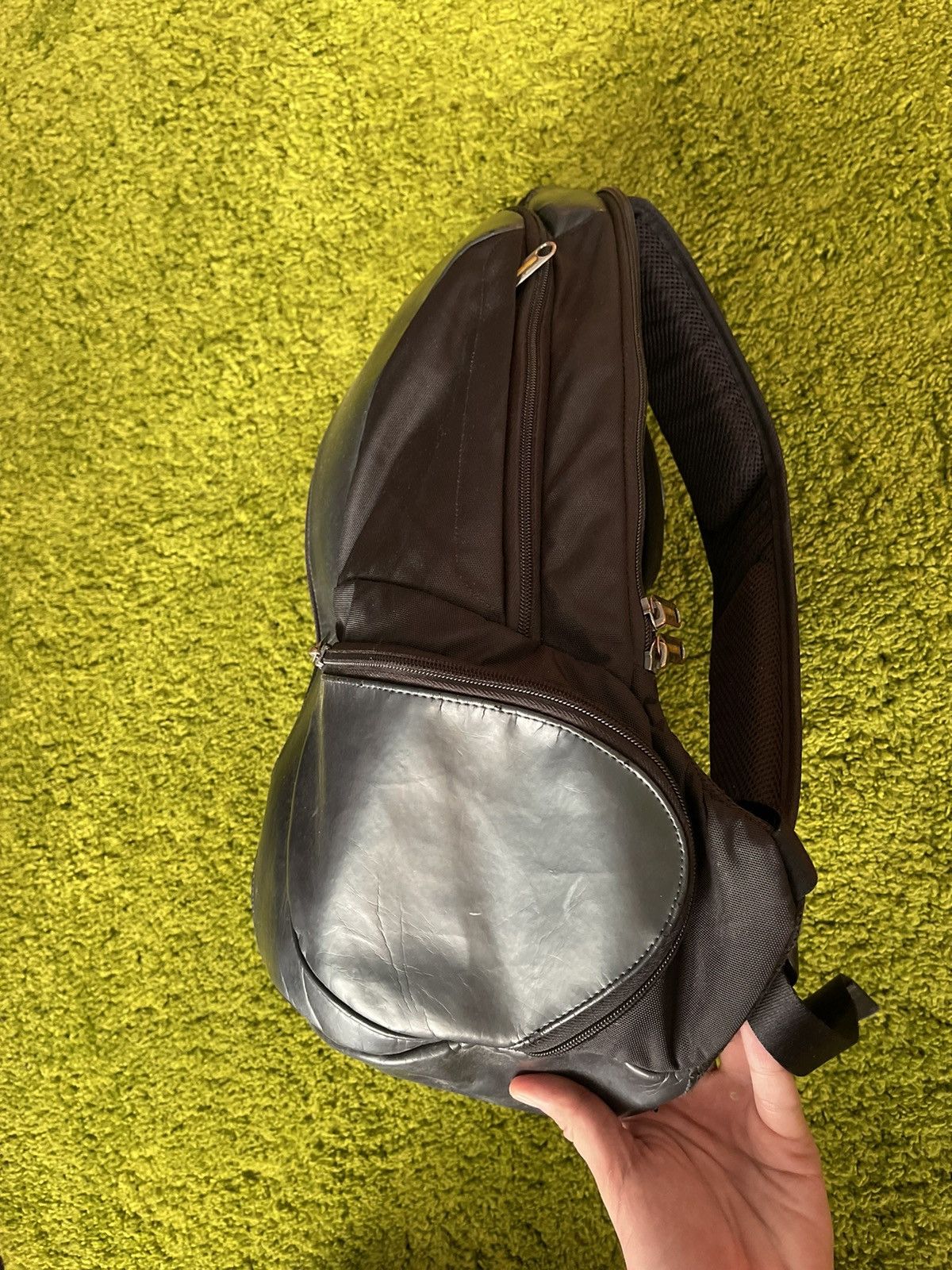 Nike × Vintage Nike 2000s vintage gorpcore style faded backpack bag Y2K Size ONE SIZE - 4 Thumbnail