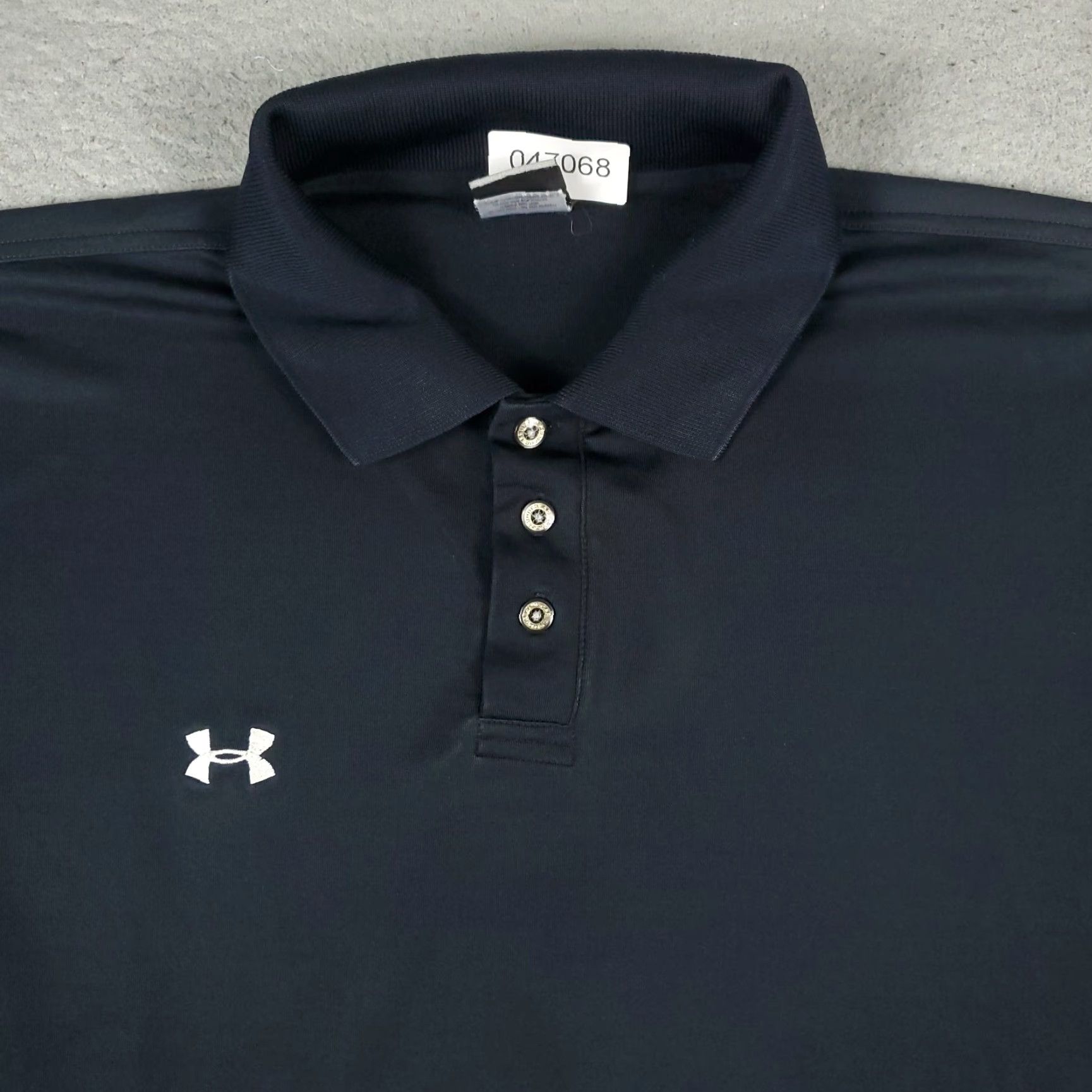 Under Armour Under Armour Polo Shirt Mens 2XL Black Casual Golf Short Sleeve Polo Shirt Mens Black 2XL Under Armour Polo Shirt Mens Black Casual Golf Short Sleeve Size US XXL / EU 58 / 5 - 2 Thumbnail