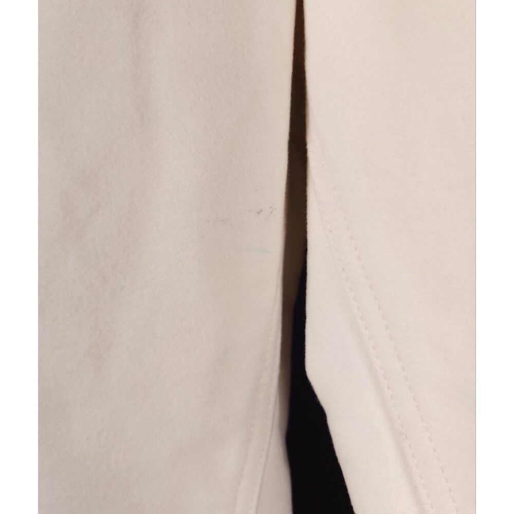 AMI AMI Wide-Leg Brushed-Cotton Trousers Size L Mens Cream Mole Size US 35 - 6 Thumbnail