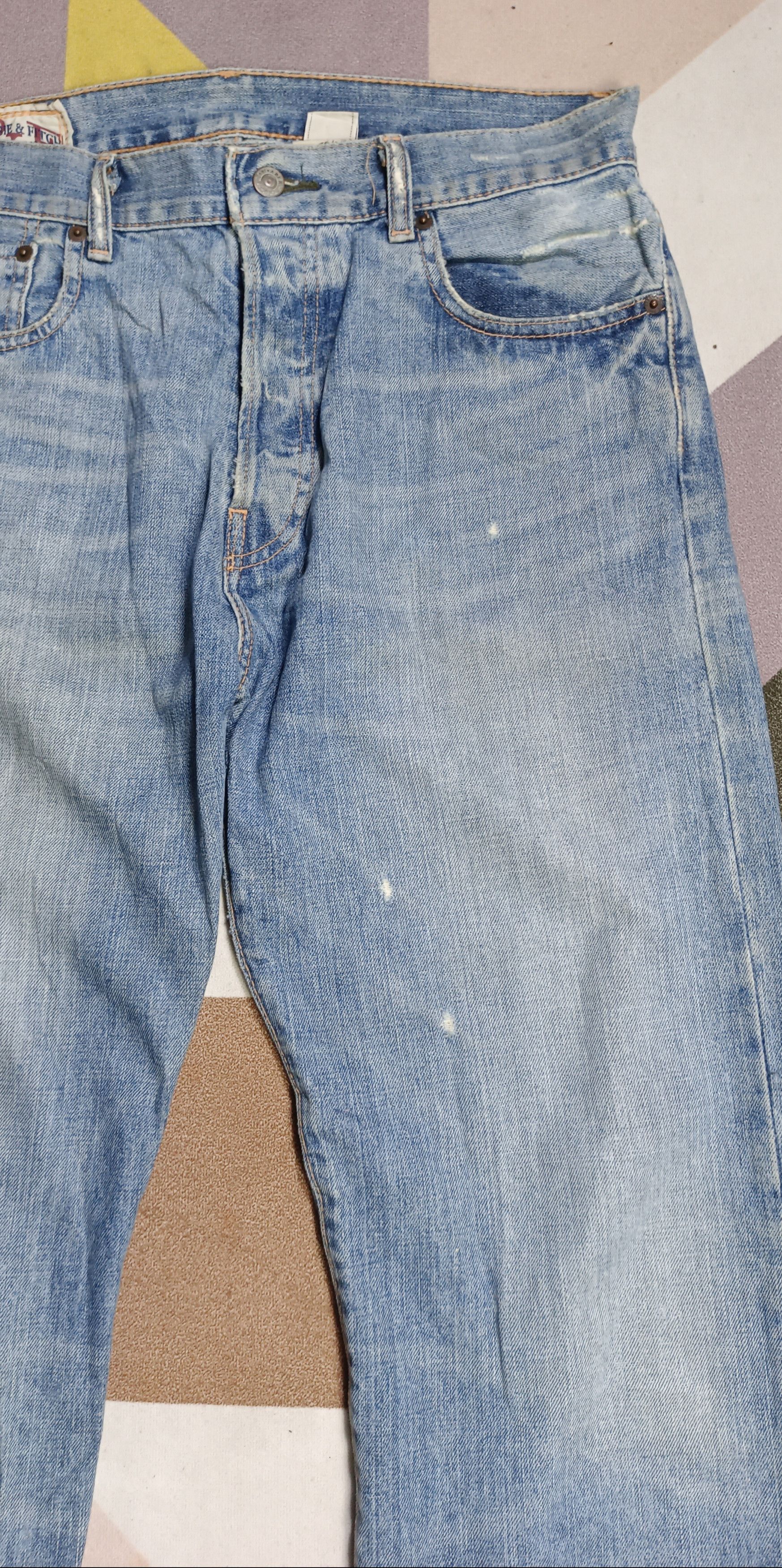 Abercrombie & Fitch × If Six Was Nine × Japanese Brand Extra Heavy Ounce Abercrombie Fitch 5 pocket Size US 34 / EU 50 - 3 Thumbnail