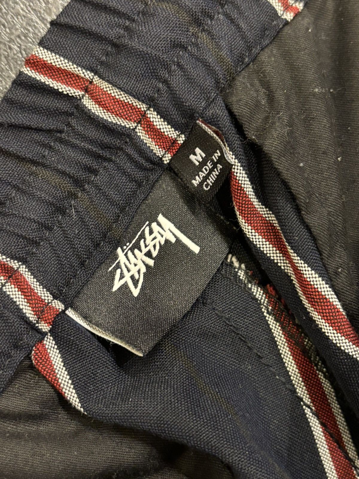Stussy Stussy Striped Bryan Pants Size US 32 / EU 48 - 5 Thumbnail
