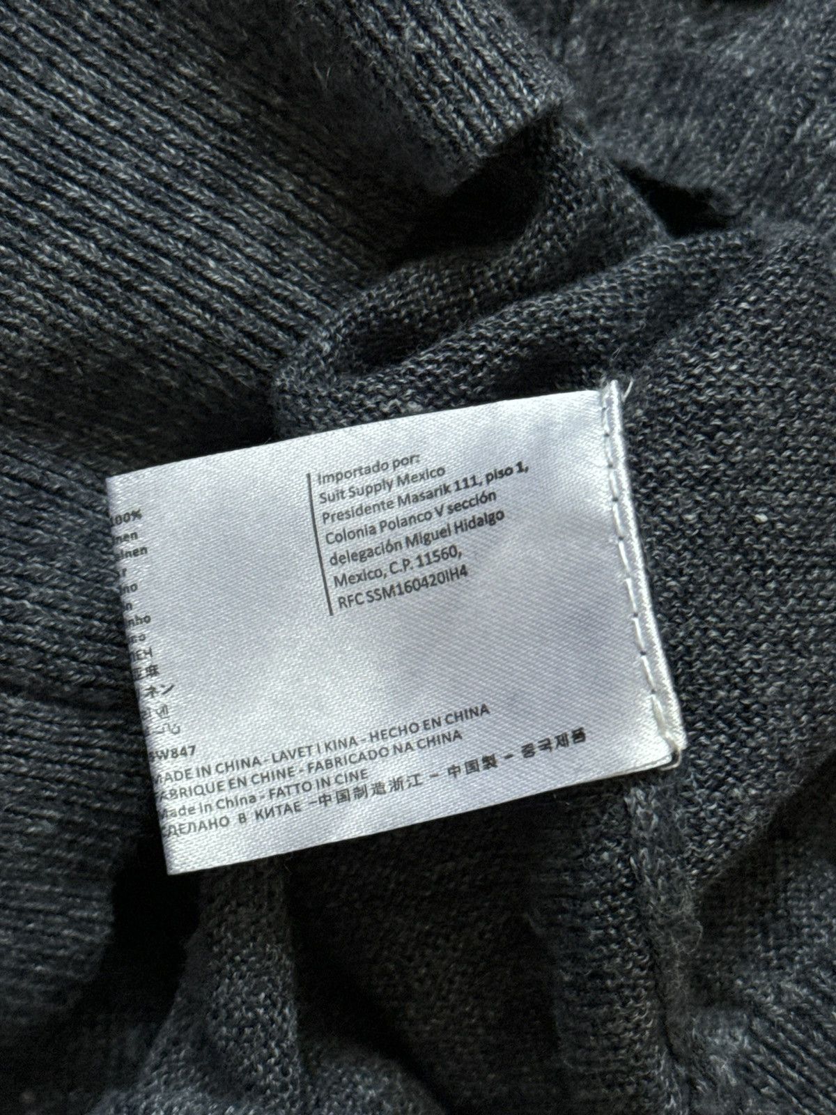 Designer × Suitsupply Suitsupply S linen button up cardigan sweater knitwear Size US S / EU 44-46 / 1 - 8 Thumbnail
