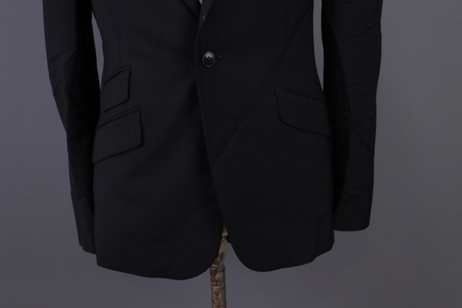 J.Lindeberg J.Lindeberg Black Men's Pure Wool Sport Coat Jacket 48 Long Size US M / EU 48-50 / 2 - 3 Thumbnail
