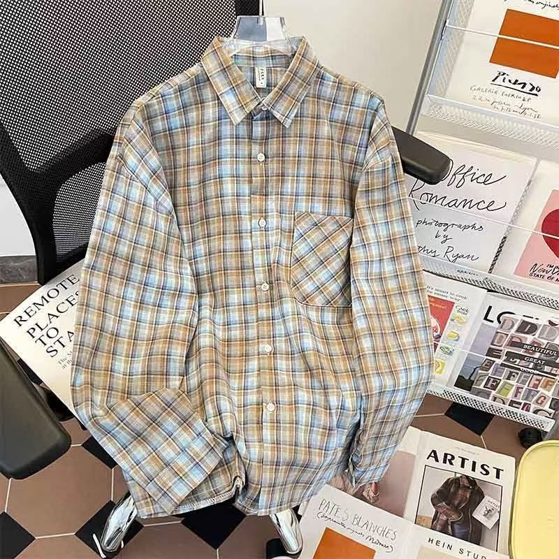 Vintage Vintage Plaid Zip-Up Overshirt Size US M / EU 48-50 / 2 - 1 Thumbnail