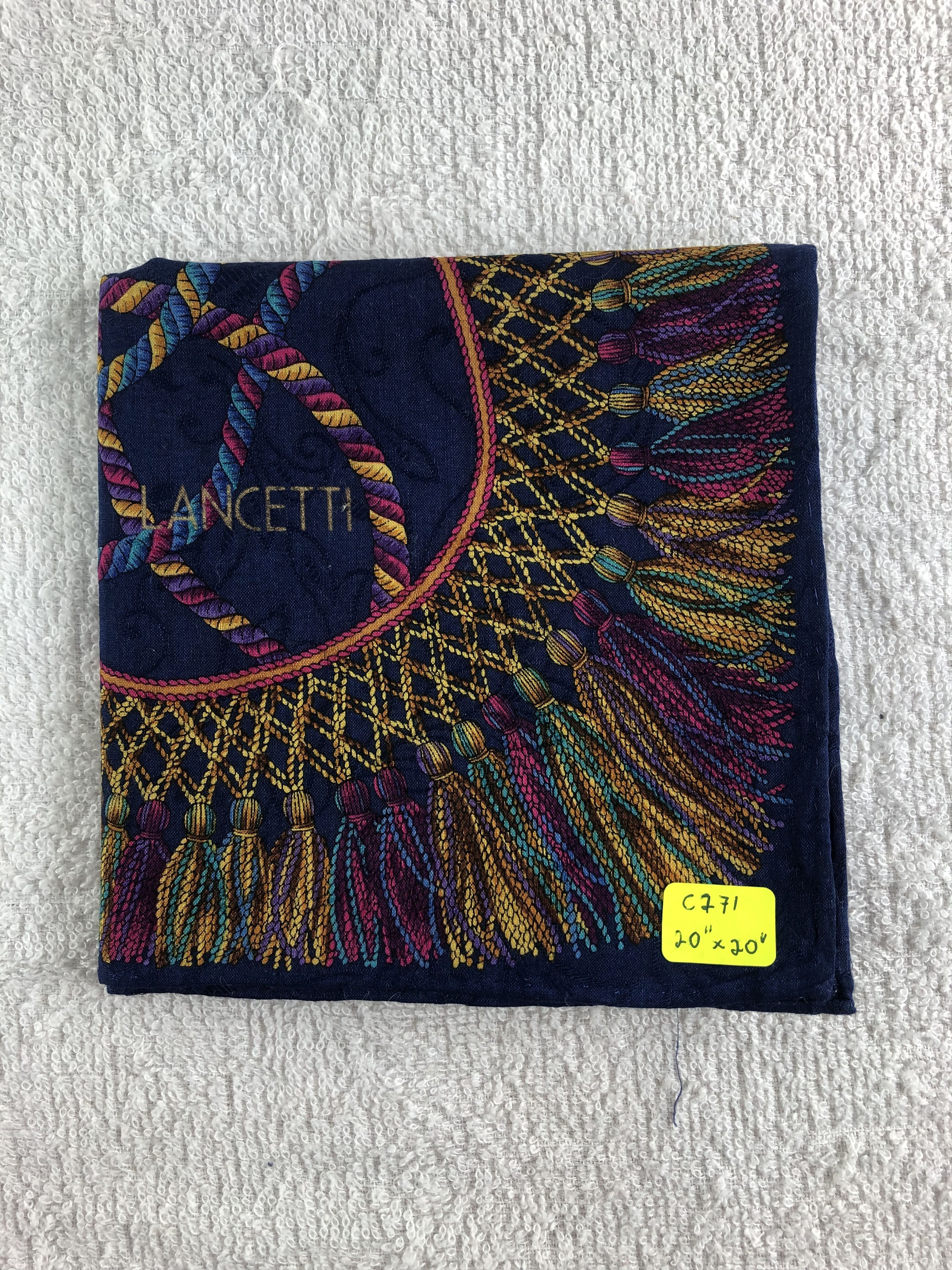 Lui di Lancetti Lancetti Handkerchief / Bandana / Neckerchief C271 Size ONE SIZE - 6 Thumbnail