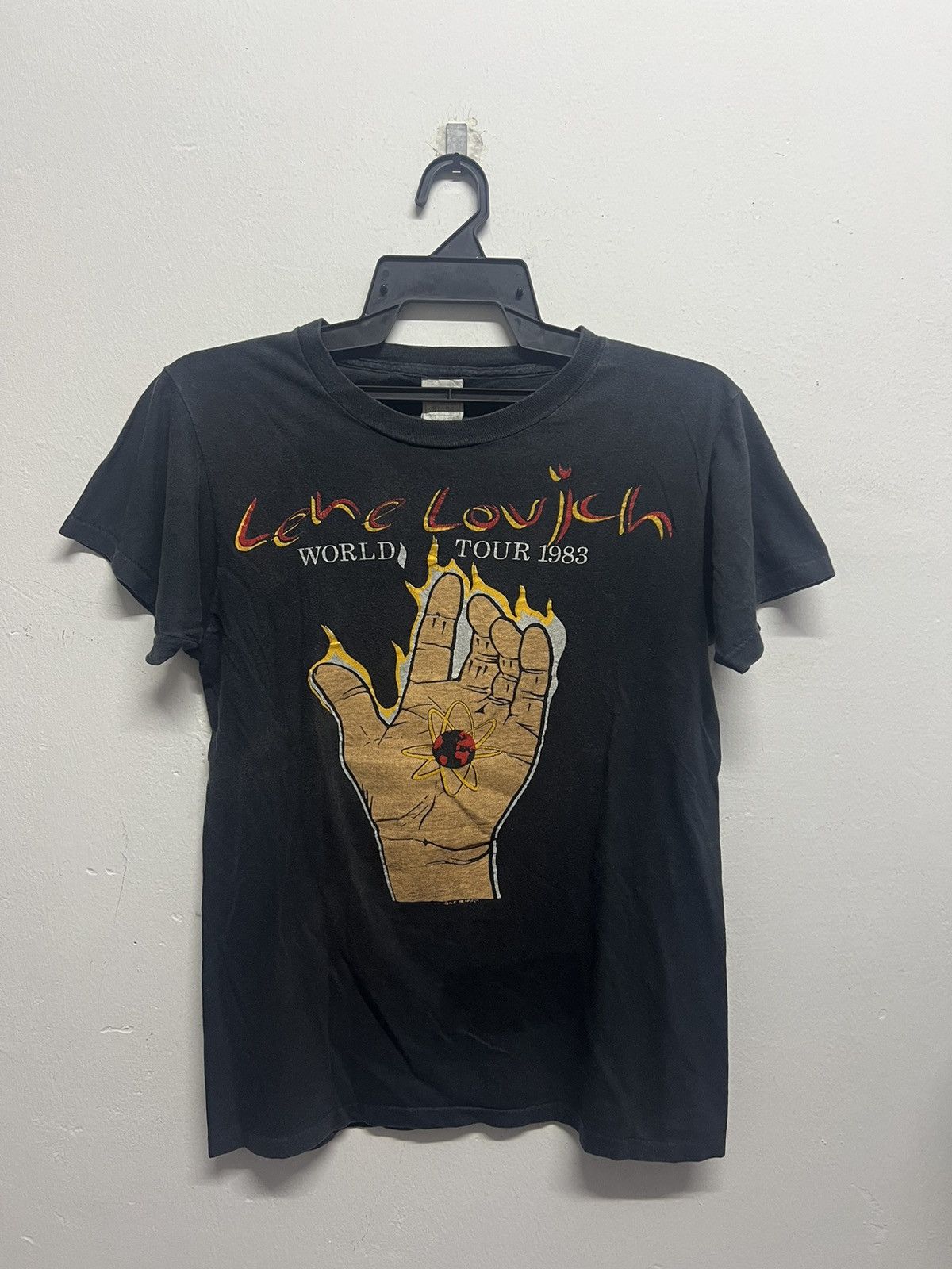 Band Tees × Vintage Vintage 80’s Lene Lovich Tour Album Tee Size US M / EU 48-50 / 2 - 1 Thumbnail