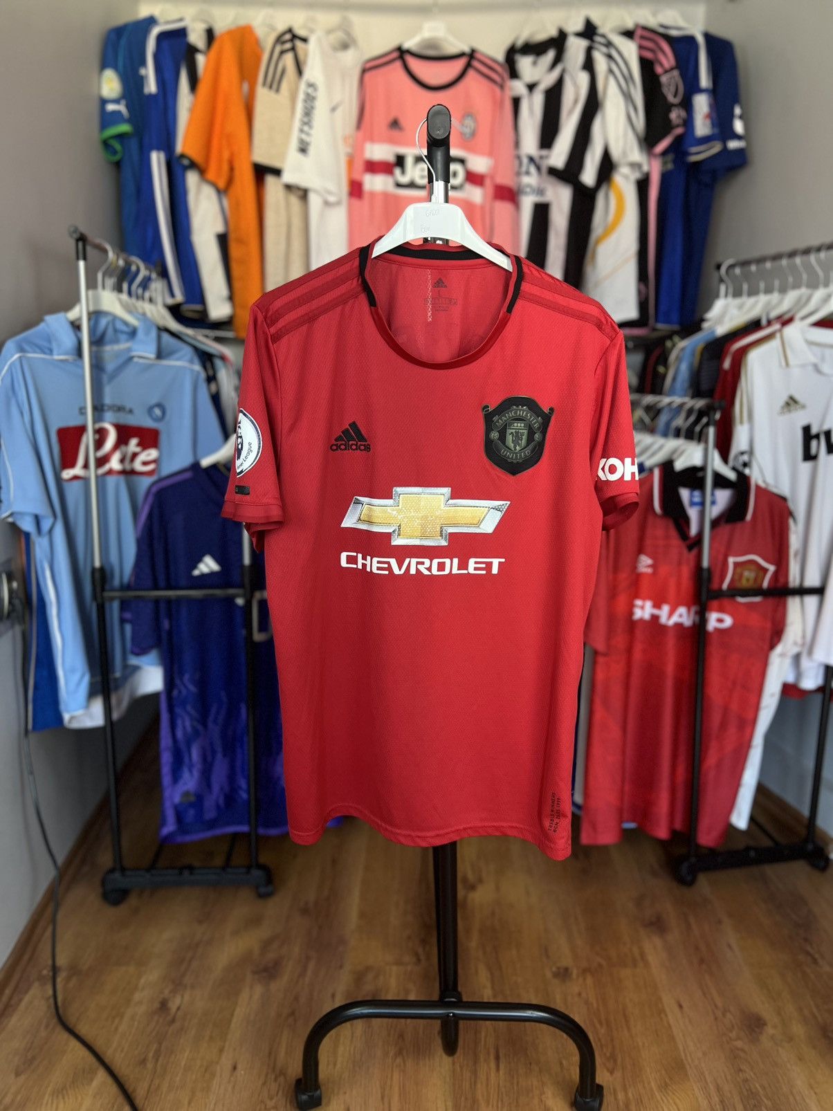 Adidas Soccer Jersey Adidas Manchester United 2019/20 James #21 Size US M / EU 48-50 / 2 - 2 Thumbnail