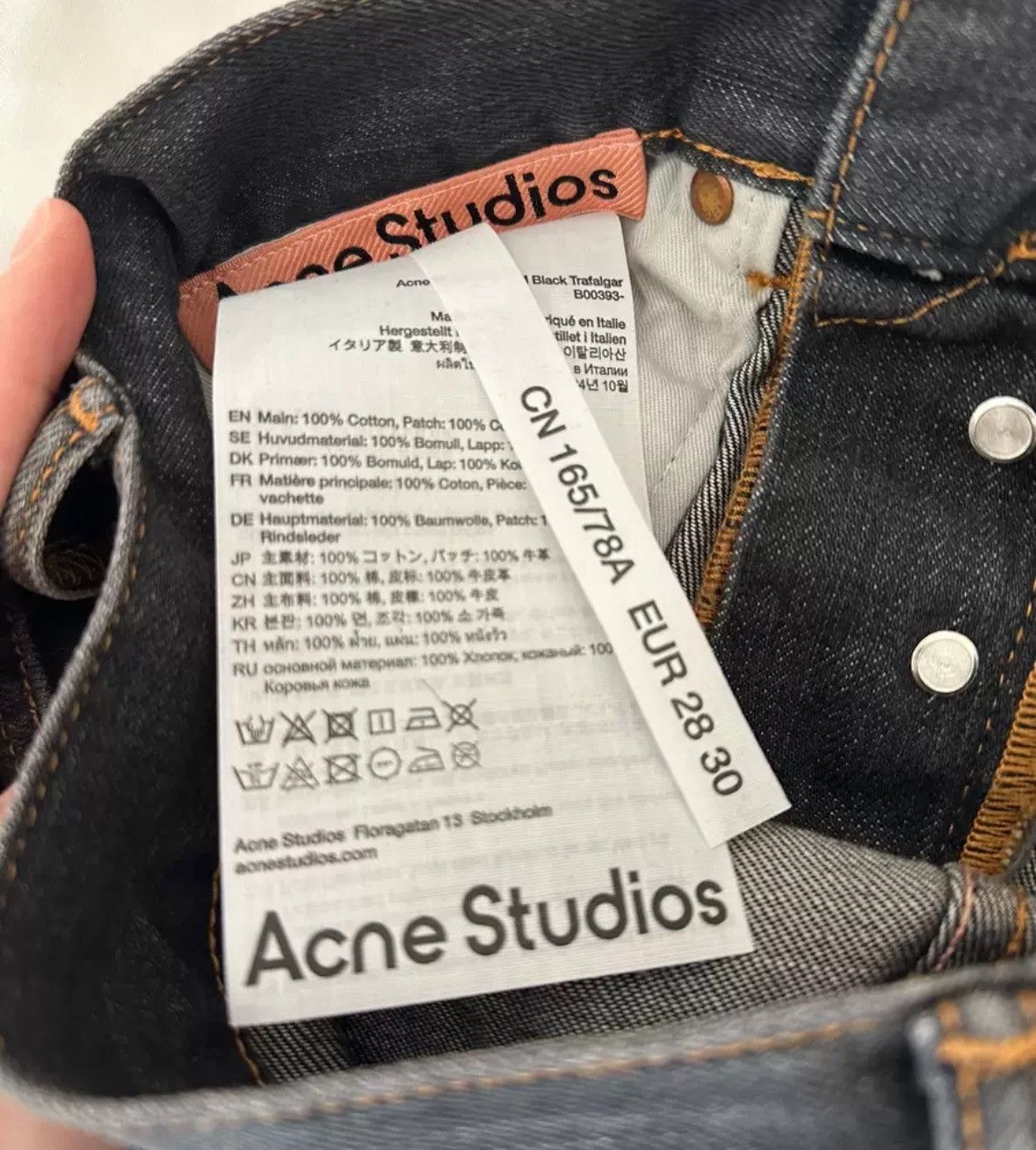 Acne Studios Acne studios black jeans 2412-Nextarrow Size US 28 / EU 44 - 5 Thumbnail