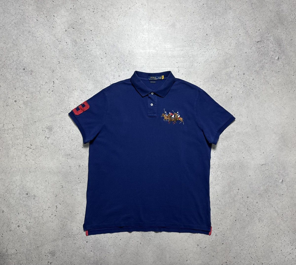 Polo Ralph Lauren Big Pony #3 Vintage Polo Shirt PRL