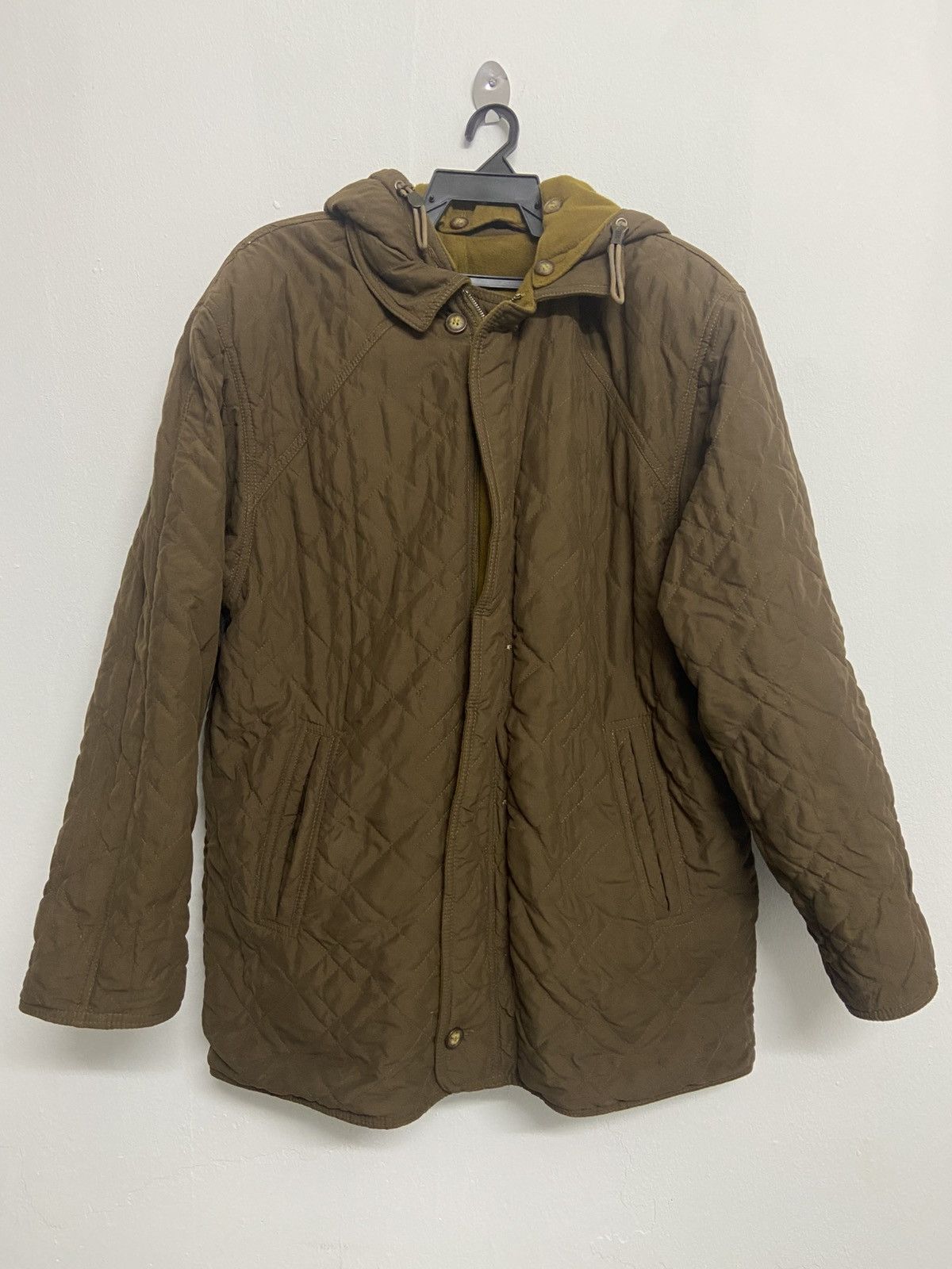 Givenchy Vintage Givenchy Gentleman Reversible Quilted Wool jacket Size US L / EU 52-54 / 3 - 3 Thumbnail