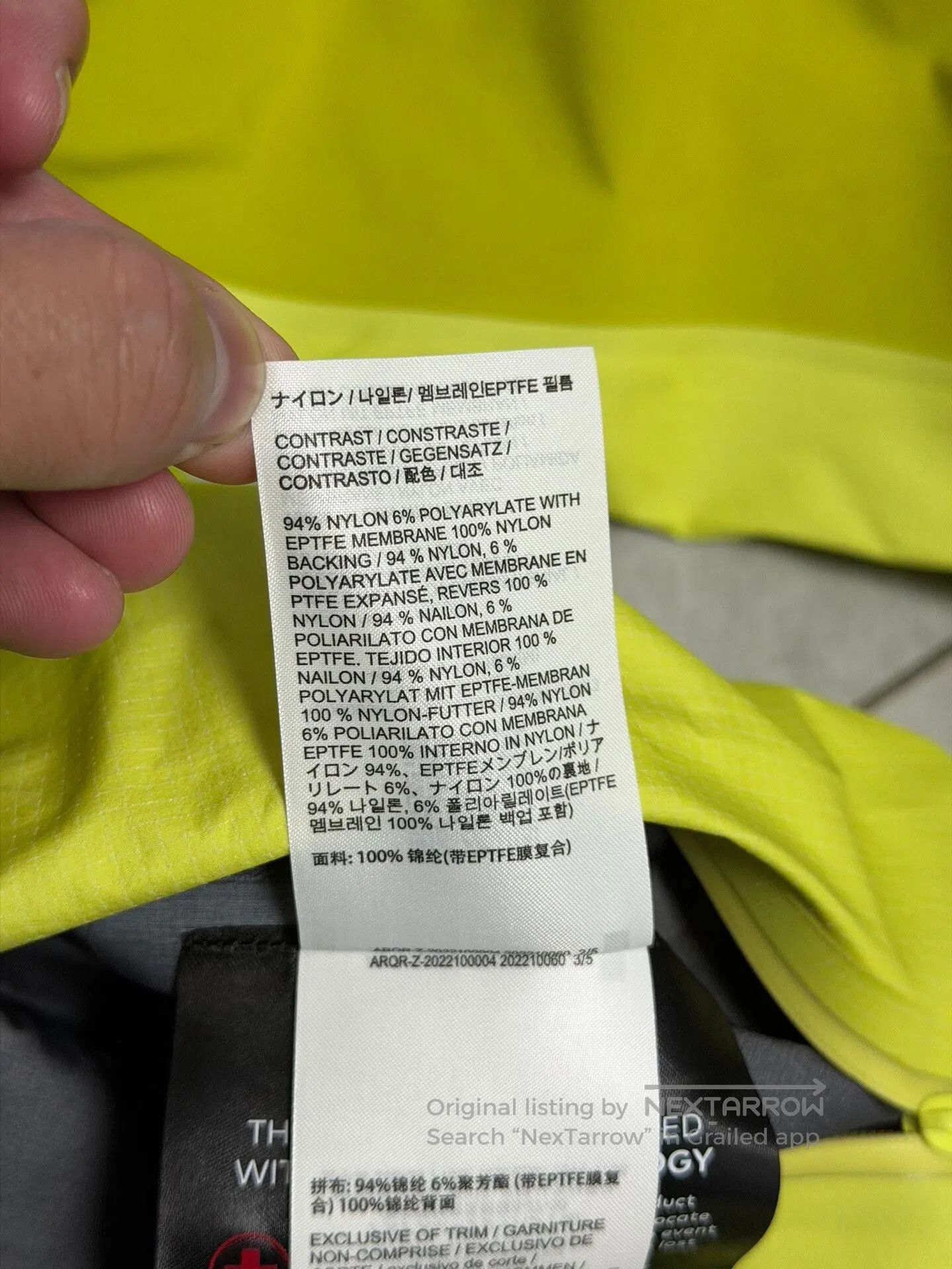 Arc'teryx Arcteryx Alpha Jacket GORE-TEX Waterproof. Size US M / EU 48-50 / 2 - 7 Thumbnail