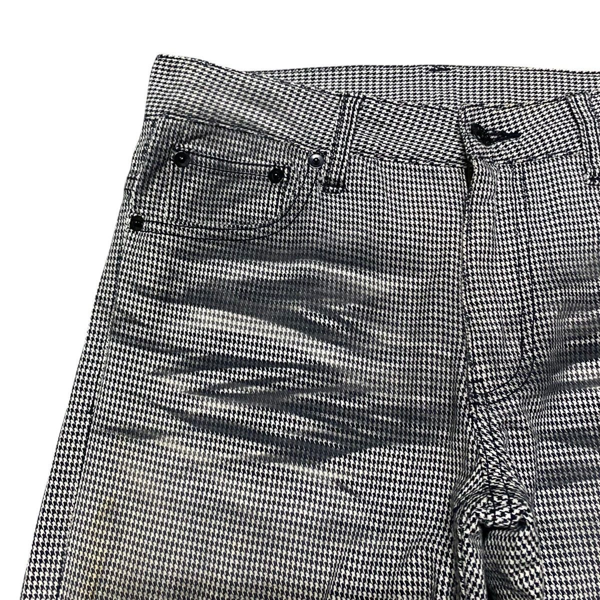 semanticdesign Semantic Design Houndstooth Skull Clawmark Jeans Size US 30 / EU 46 - 4 Thumbnail
