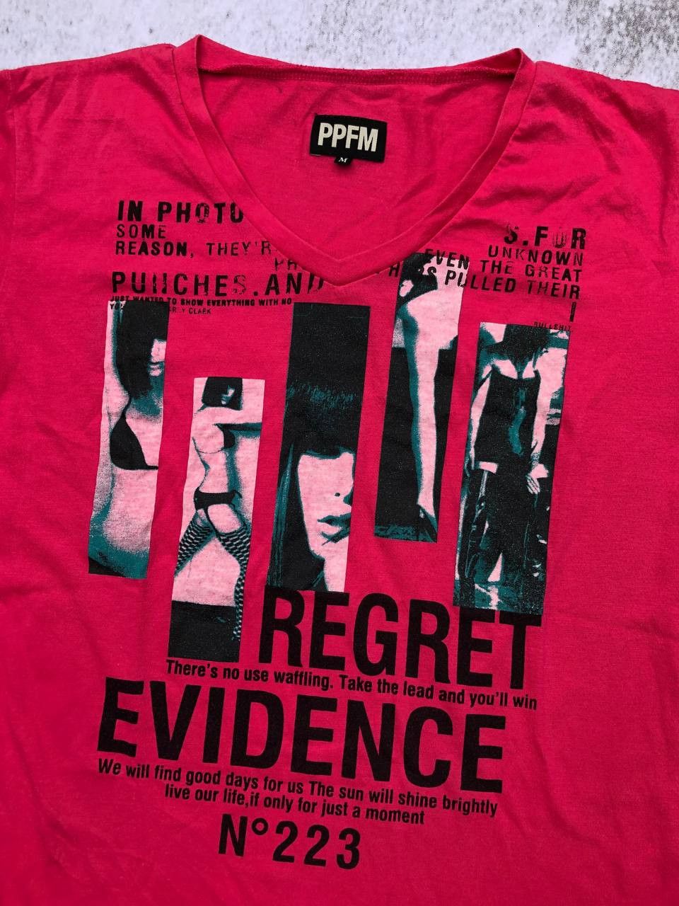 PPFM Thrashed PPFM Nude Girl Porn Star V Neck Tee Size US M / EU 48-50 / 2 - 2 Thumbnail