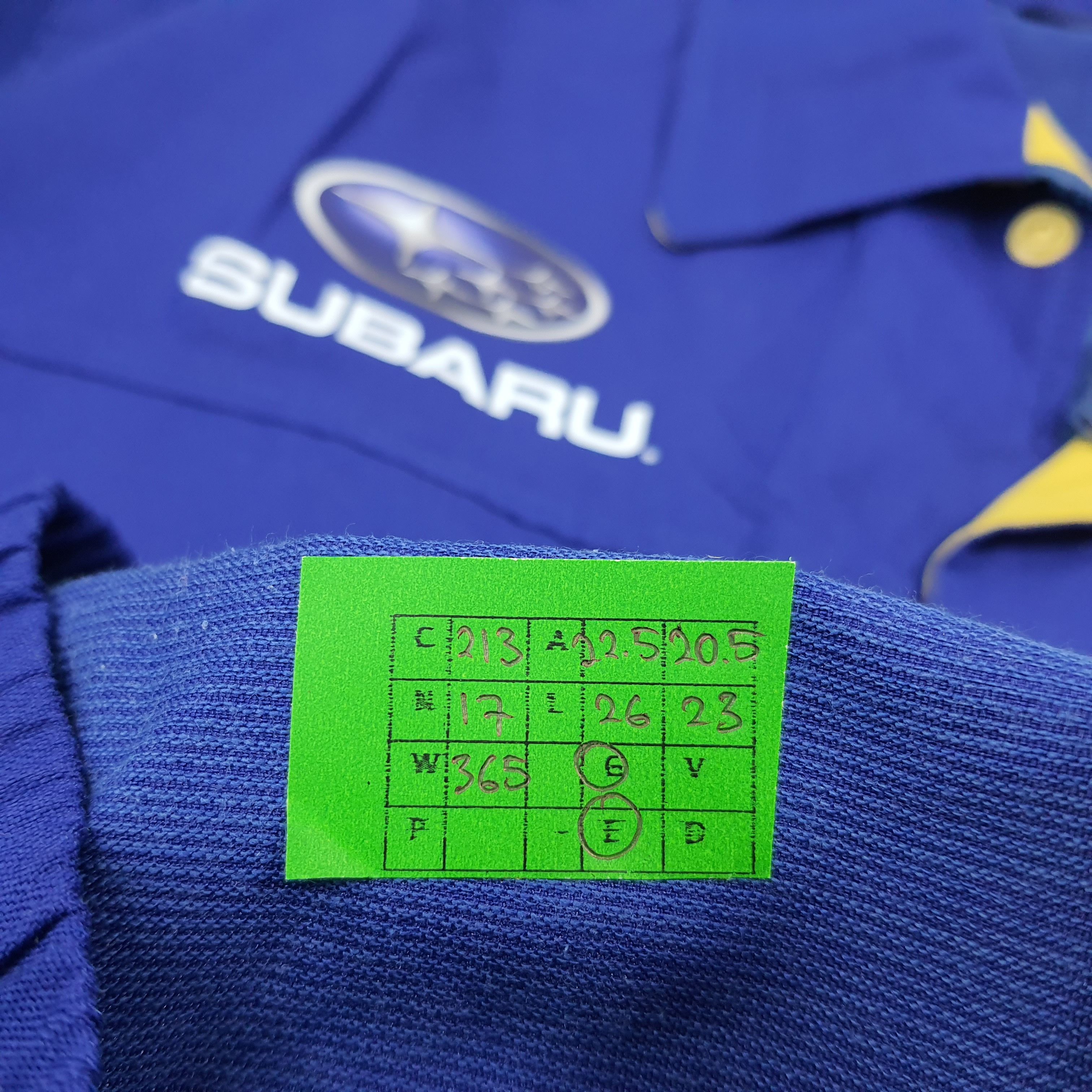 Japanese Brand × Vintage Vintage SUBARU Motorsports Racing Japan Brand Jacket Size US M / EU 48-50 / 2 - 8 Thumbnail