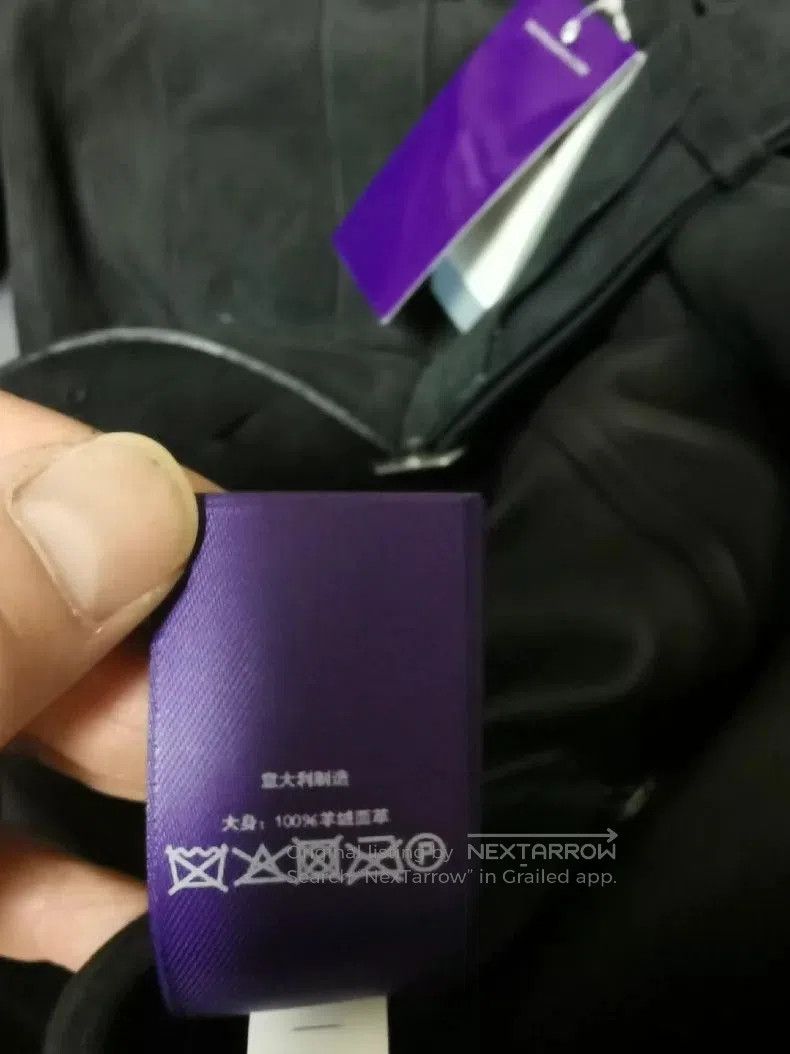 Ralph Lauren Purple Label Ralph Lauren Purple Label Black Suede Jacket . Size US XL / EU 56 / 4 - 6 Thumbnail