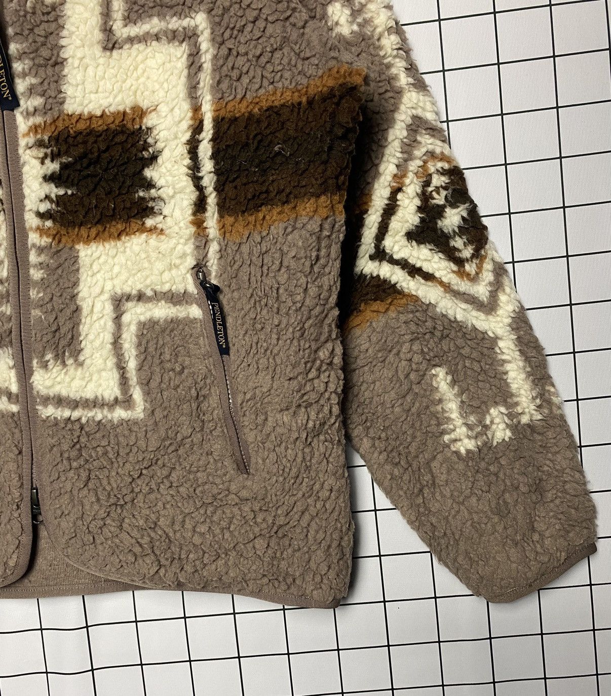 Pendleton Pendleton Woolend Clollab Beam Fleece Zipper Jacket Size US M / EU 48-50 / 2 - 6 Thumbnail