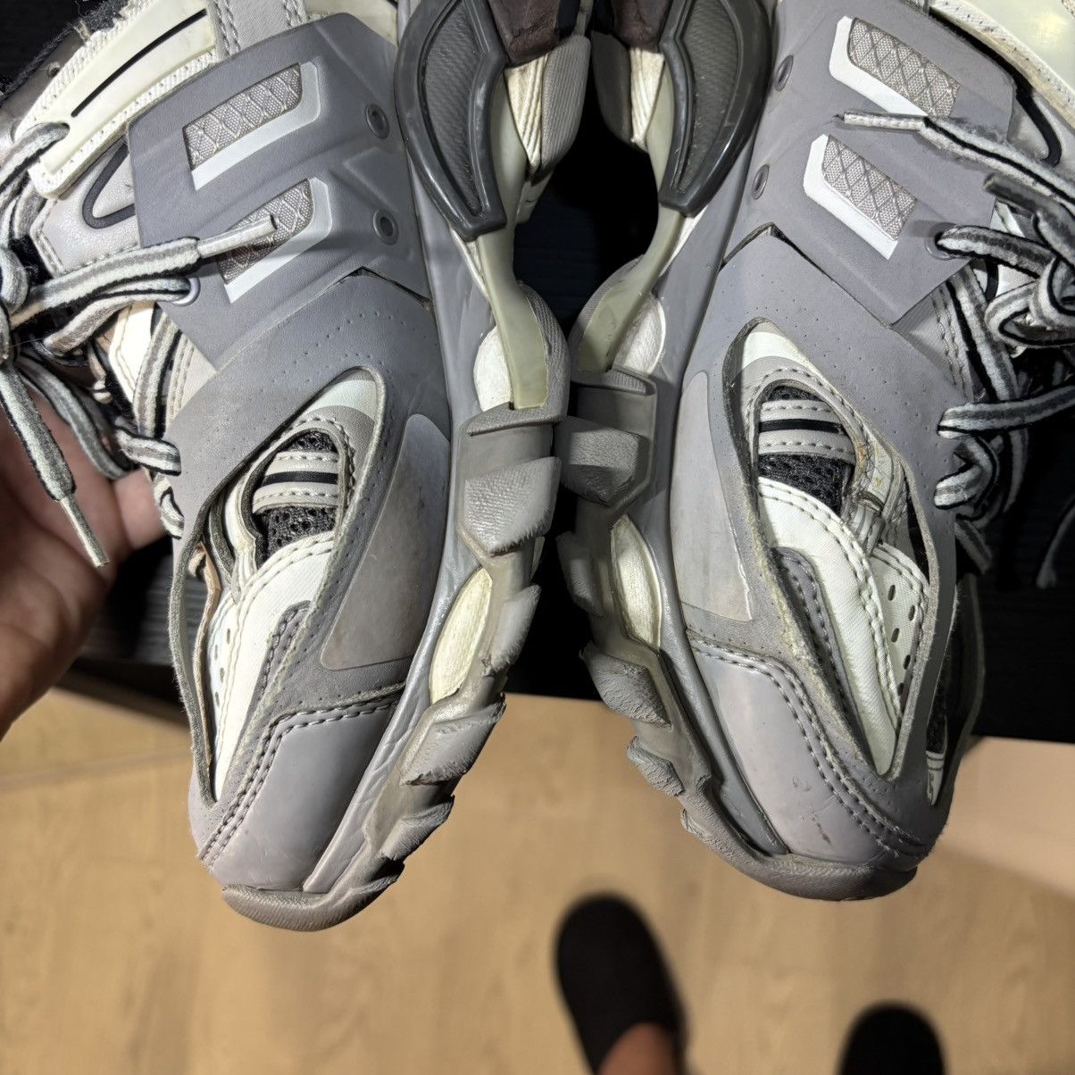 Balenciaga Women’s Balenciaga Track gray sneaker Size:35 (ArtNo.542436) Size US 5 / IT 35 - 16 Thumbnail