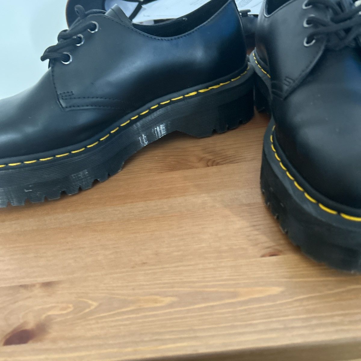 Dr. Martens Black Dr Martens 1461 shoes Size US 9 / EU 42 - 2 Thumbnail