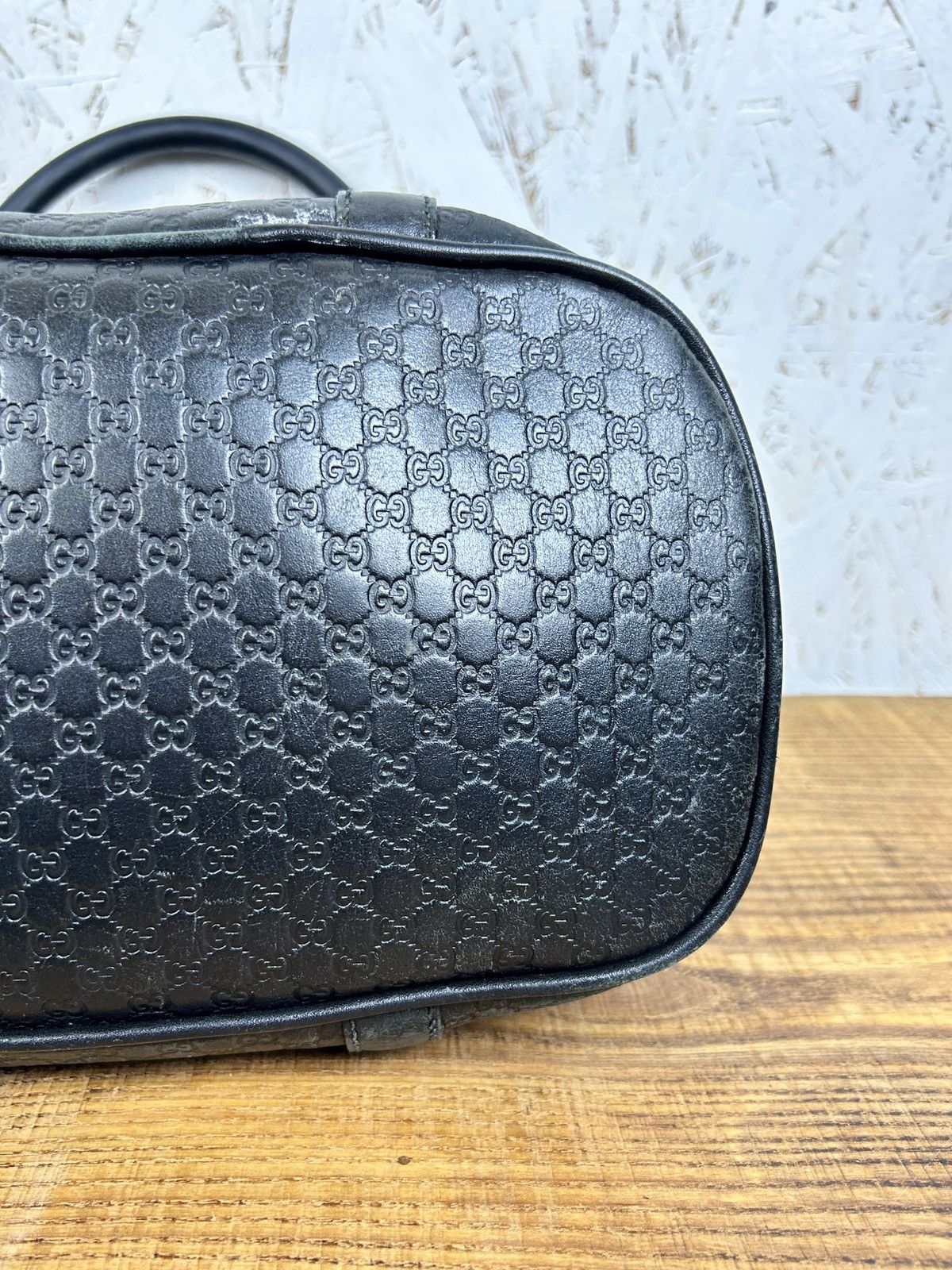 Gucci Gucci GG Micro Guccissima Leather Handbag 449663 Size ONE SIZE - 13 Thumbnail