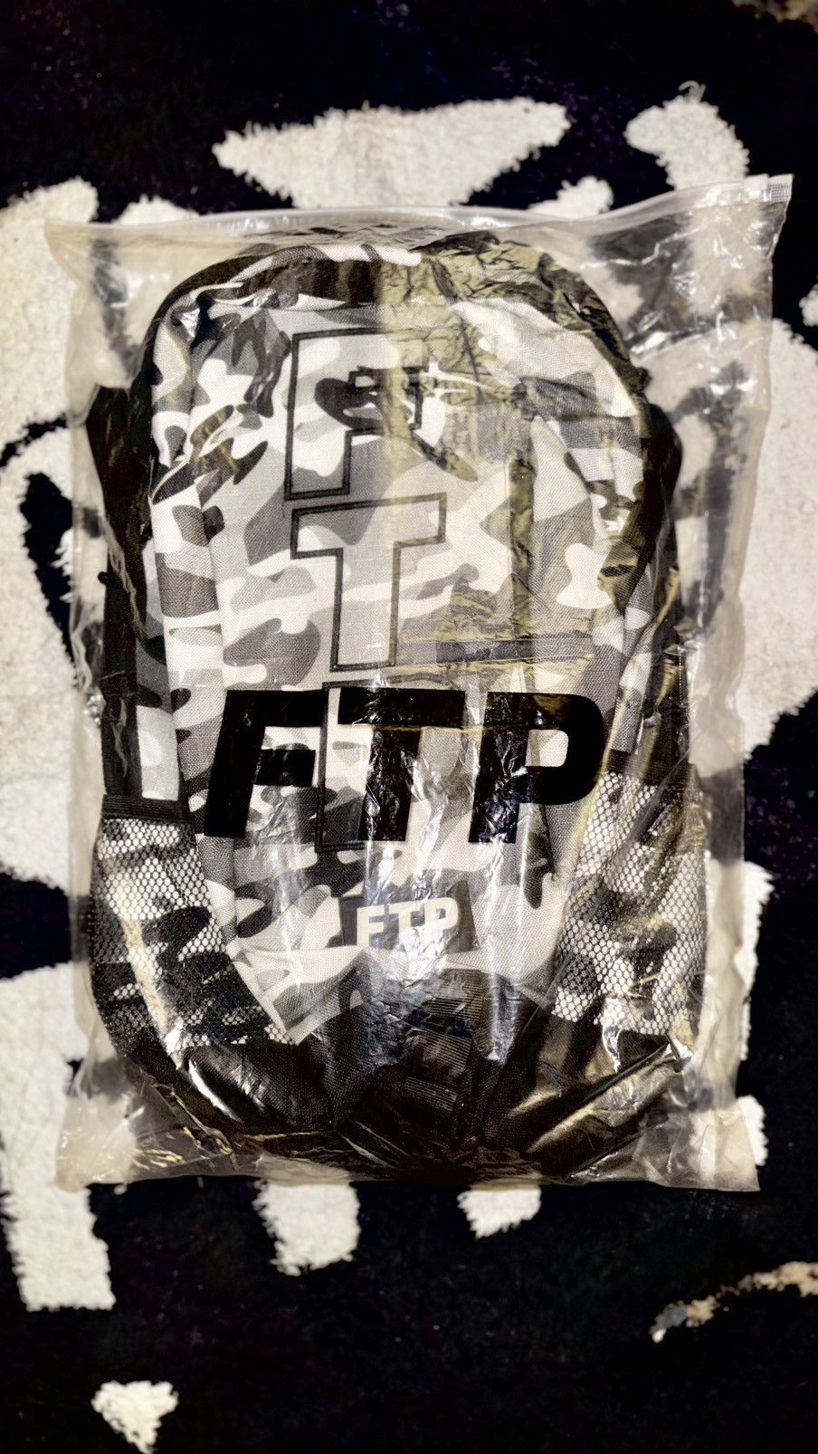 Fuck The Population New FTP Ripstop Backpack Snow Camo Size ONE SIZE - 4 Thumbnail