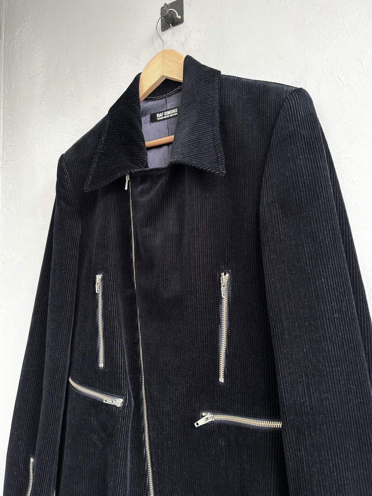 Raf Simons A/W2003 “Closer” Sample Riders Coat in Corduroy Size US M / EU 48-50 / 2 - 6 Thumbnail